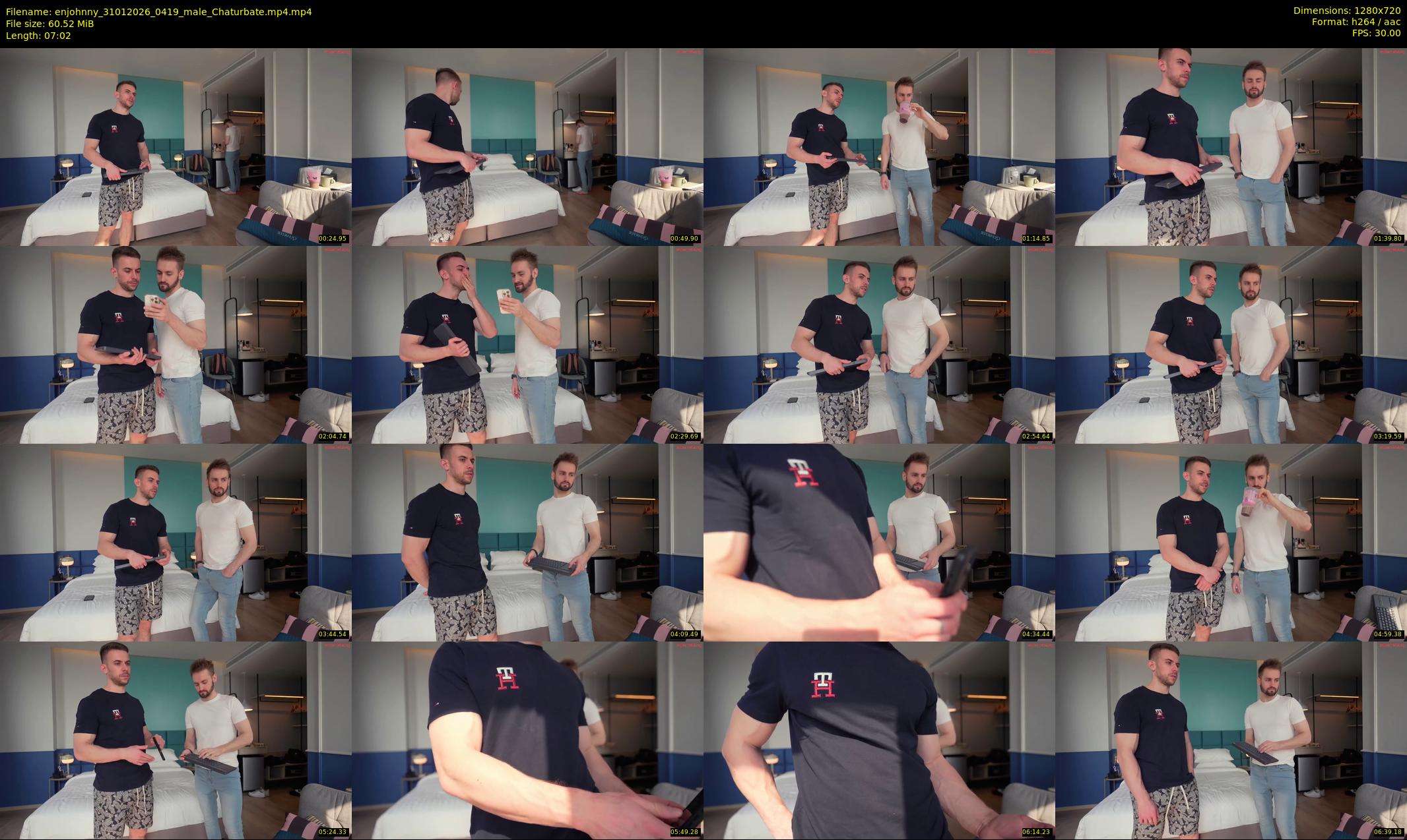 enjohnny — 8 minute Chaturbate male cam show recording, 720p, Jan 31, 2026