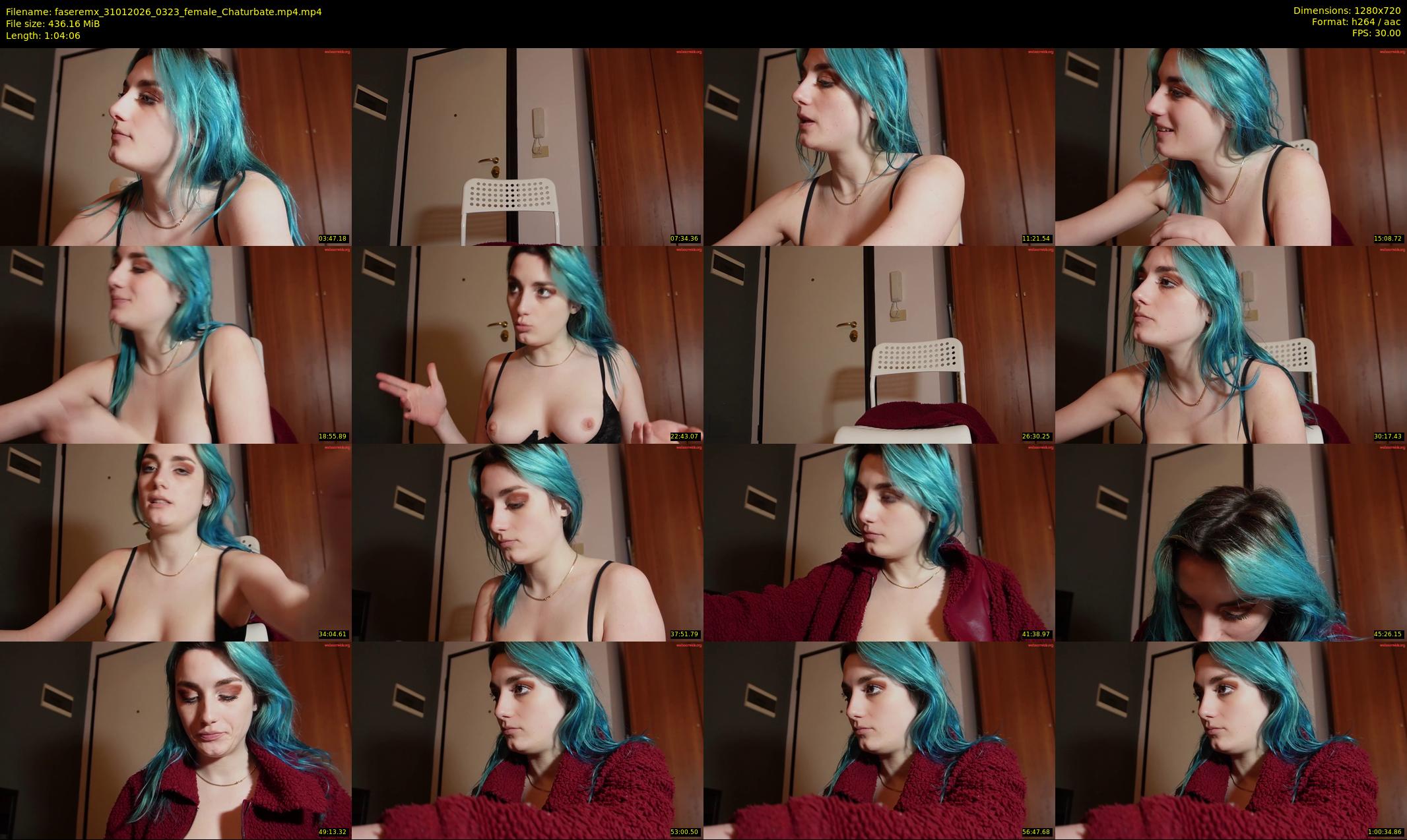 faseremx — 65 minute Chaturbate female cam show recording, 720p, Jan 31, 2026