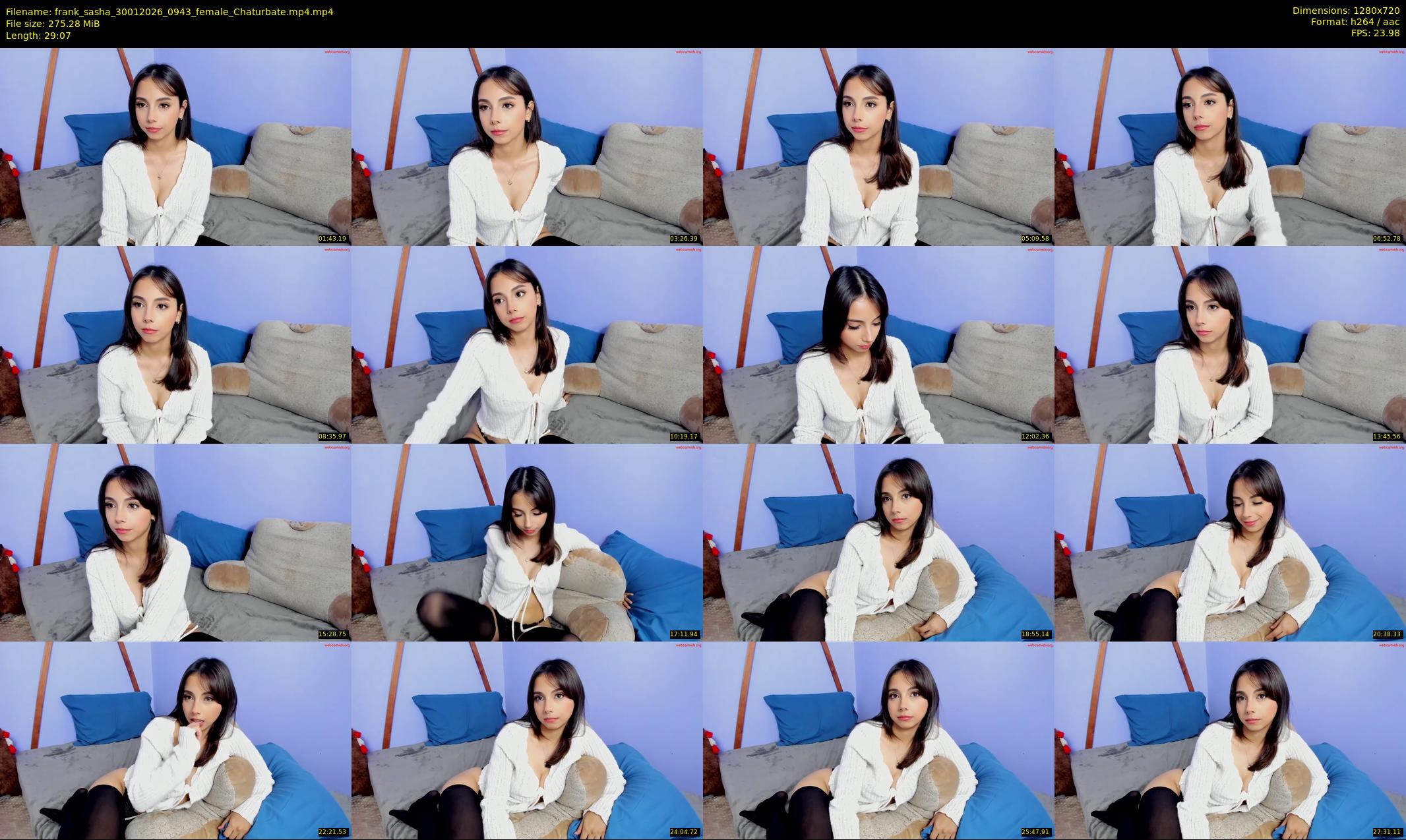 frank_sasha — 30 minute Chaturbate couple cam show recording, 720p, Jan 30, 2026