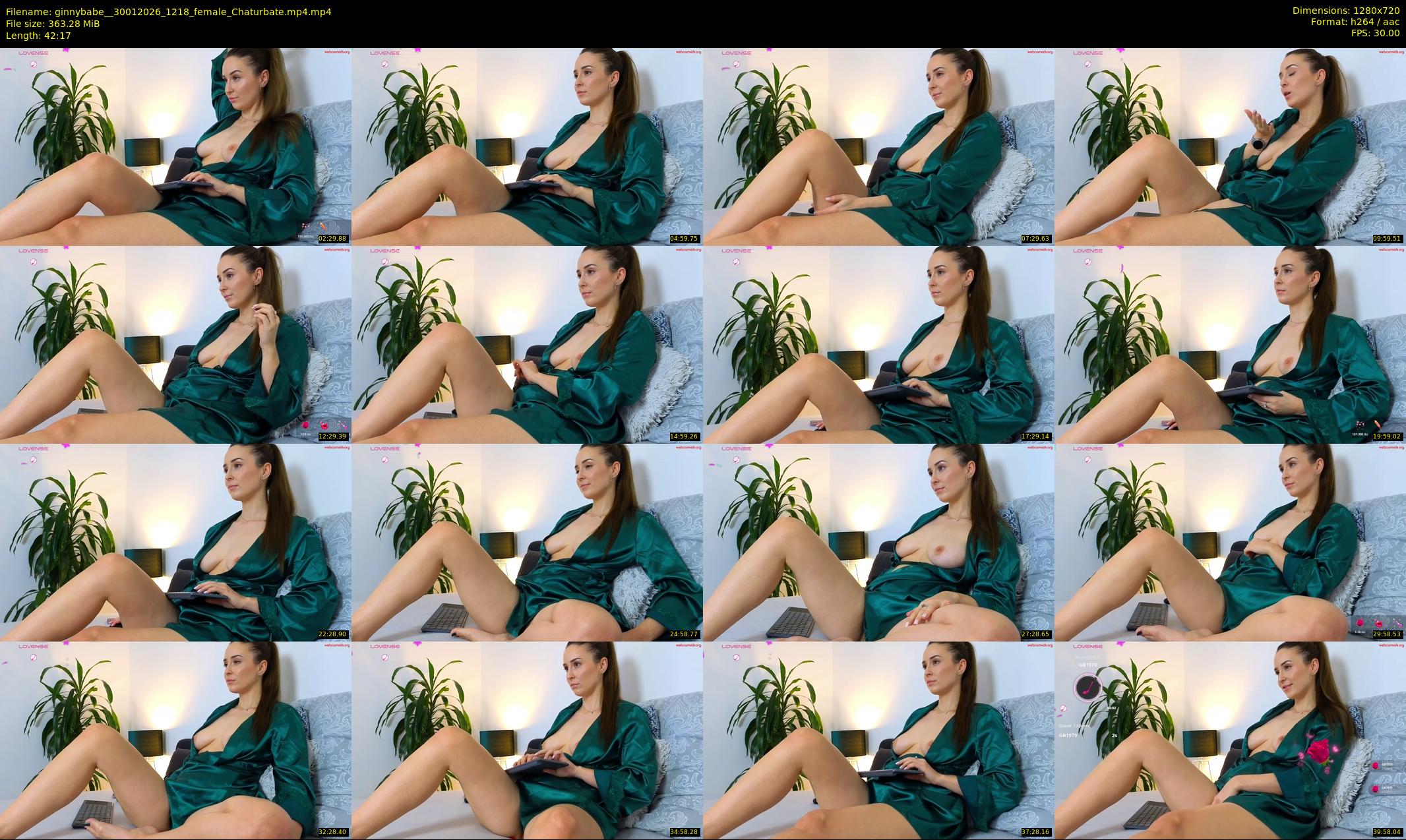 ginnybabe_ — 43 minute Chaturbate female cam show recording, 720p, Jan 30, 2026
