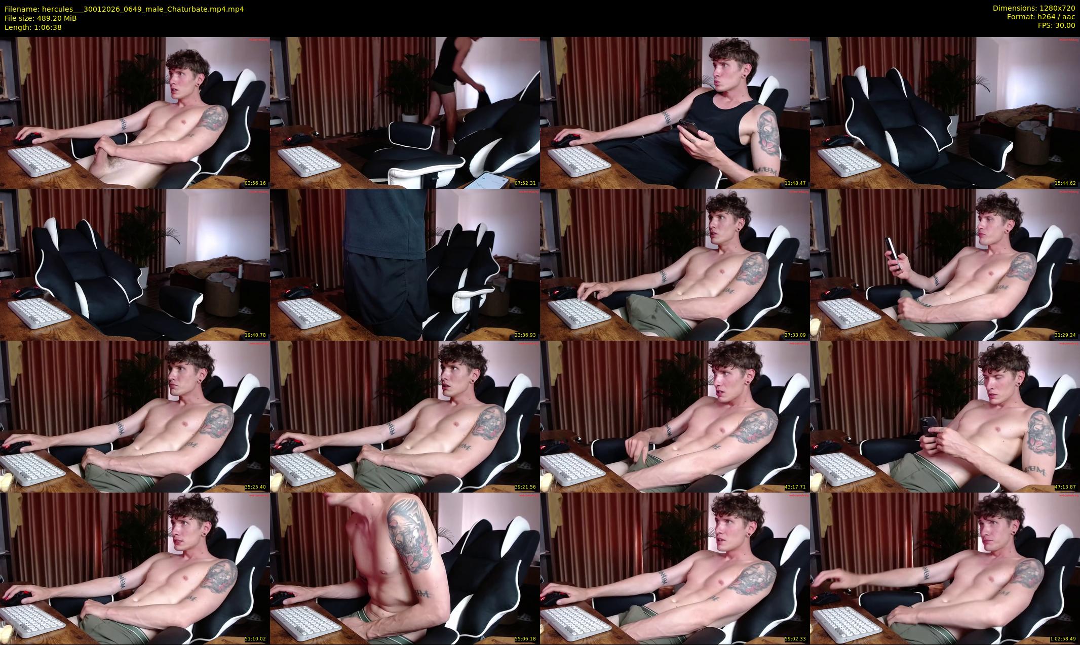 hercules__ — 67 minute Chaturbate male cam show recording, 720p, Jan 30, 2026