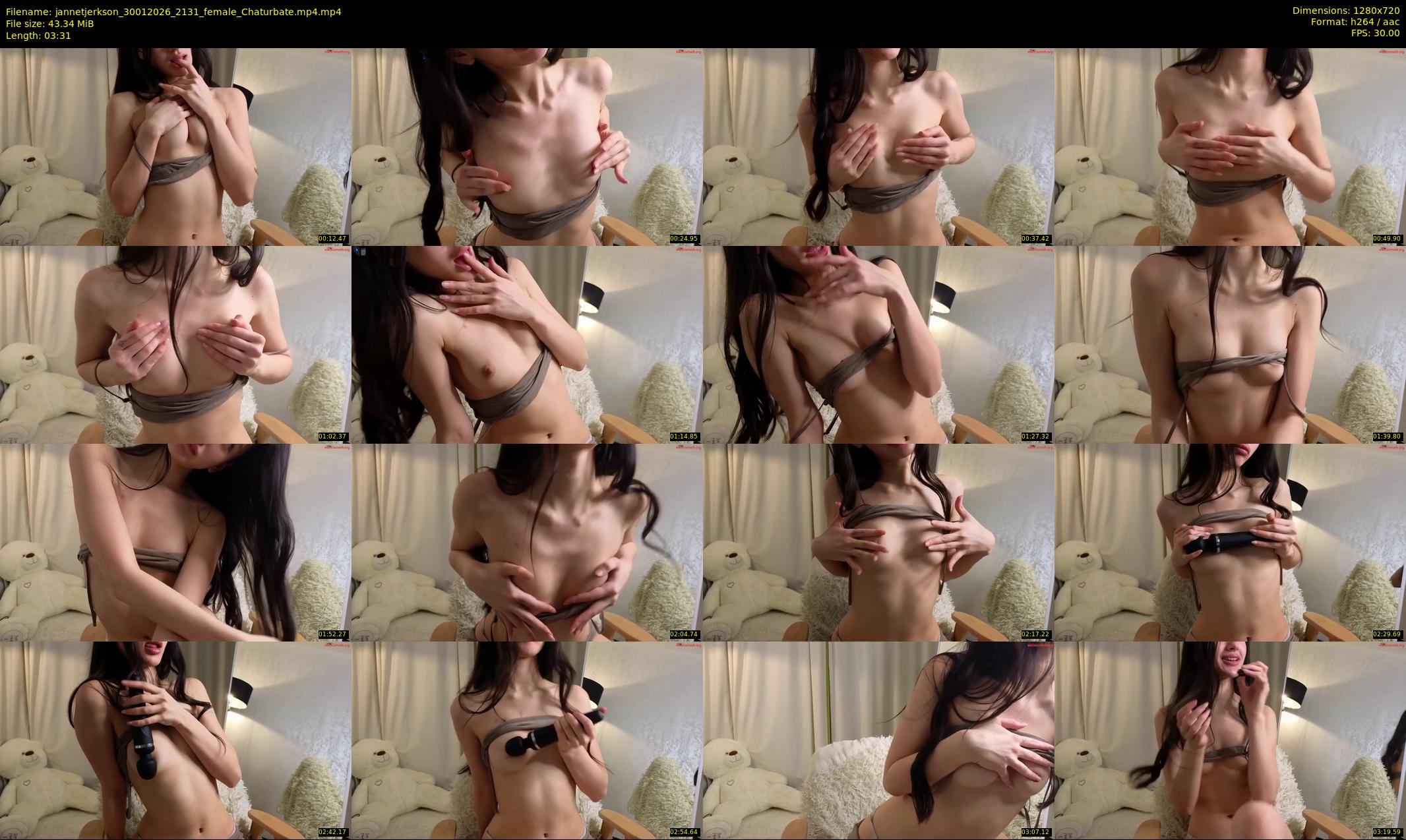 jannetjerkson — 4 minute Chaturbate female cam show recording, 720p, Jan 30, 2026