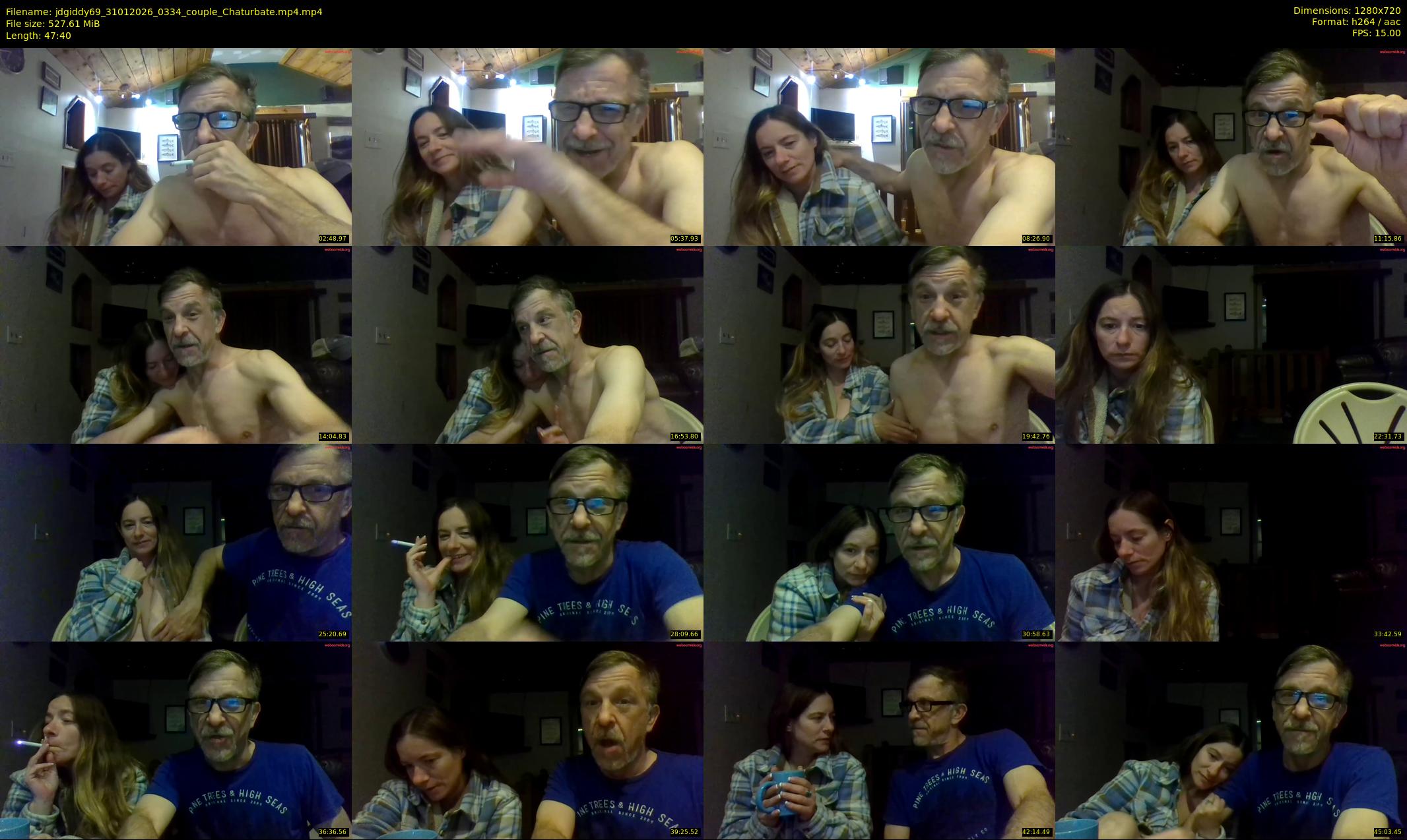 jdgiddy69 — 48 minute Chaturbate couple cam show recording, 720p, Jan 31, 2026