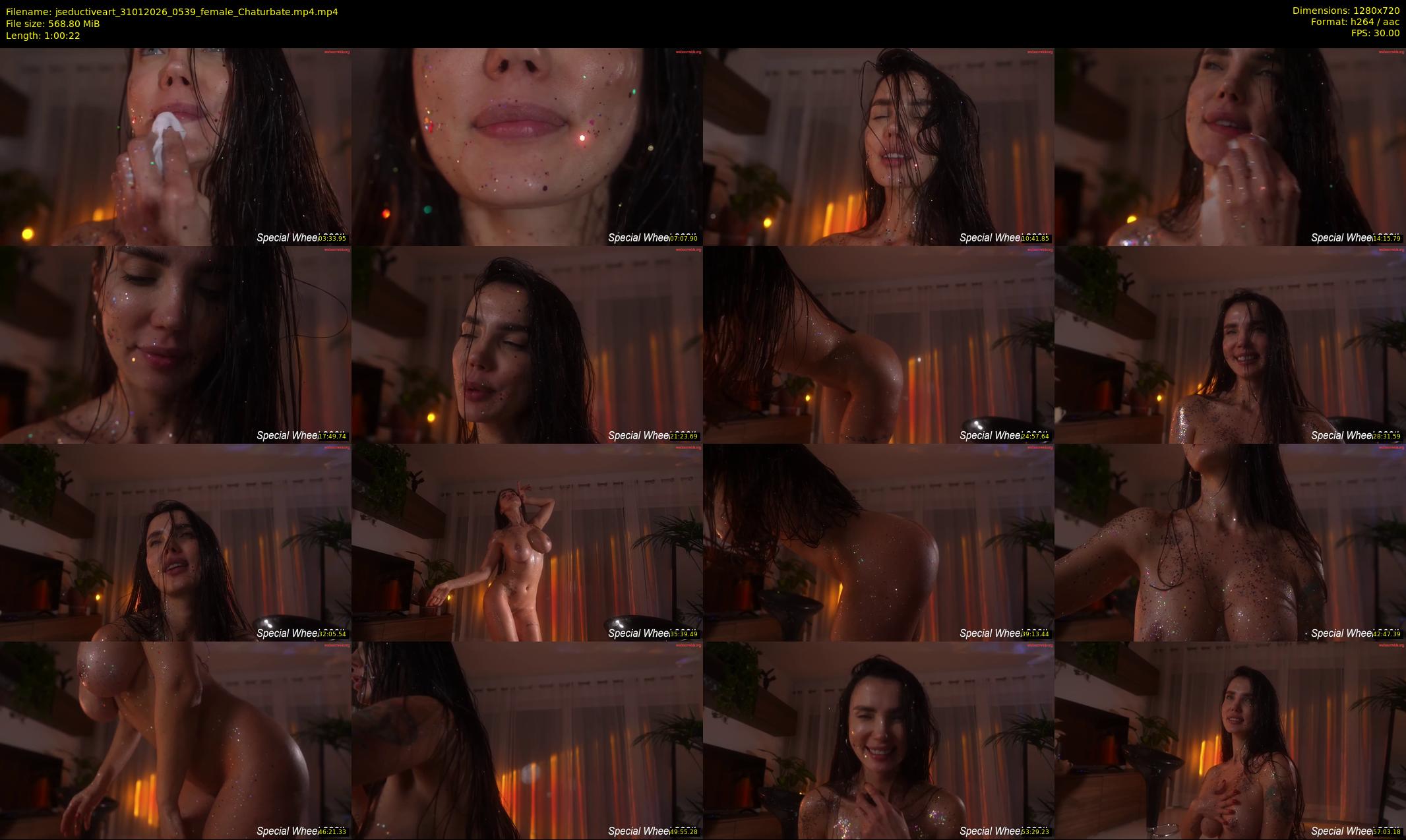 jseductiveart — 61 minute Chaturbate female cam show recording, 720p, Jan 31, 2026