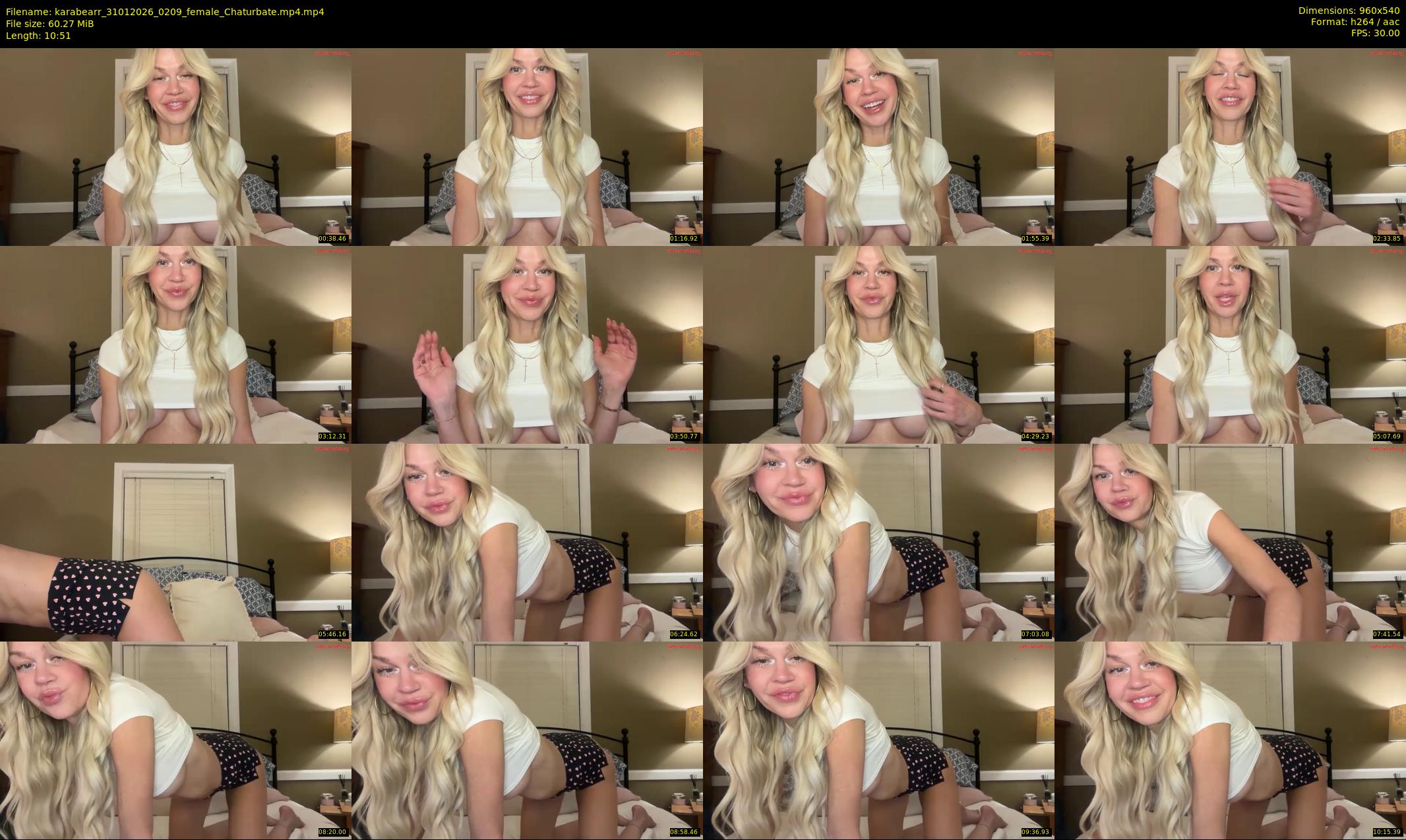 karabearr — 11 minute Chaturbate female cam show recording, 480p, Jan 31, 2026