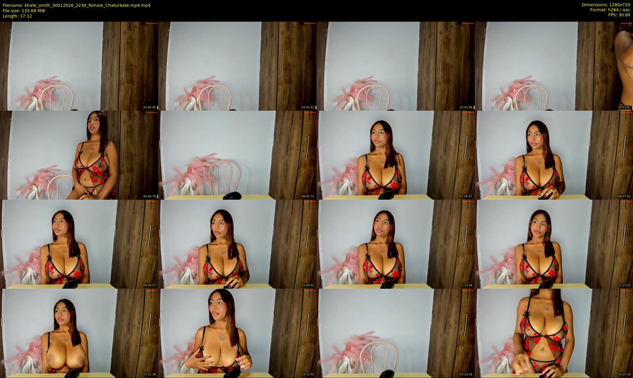 khate_smith — 18 minute Chaturbate female cam show recording, 720p, Jan 30, 2026