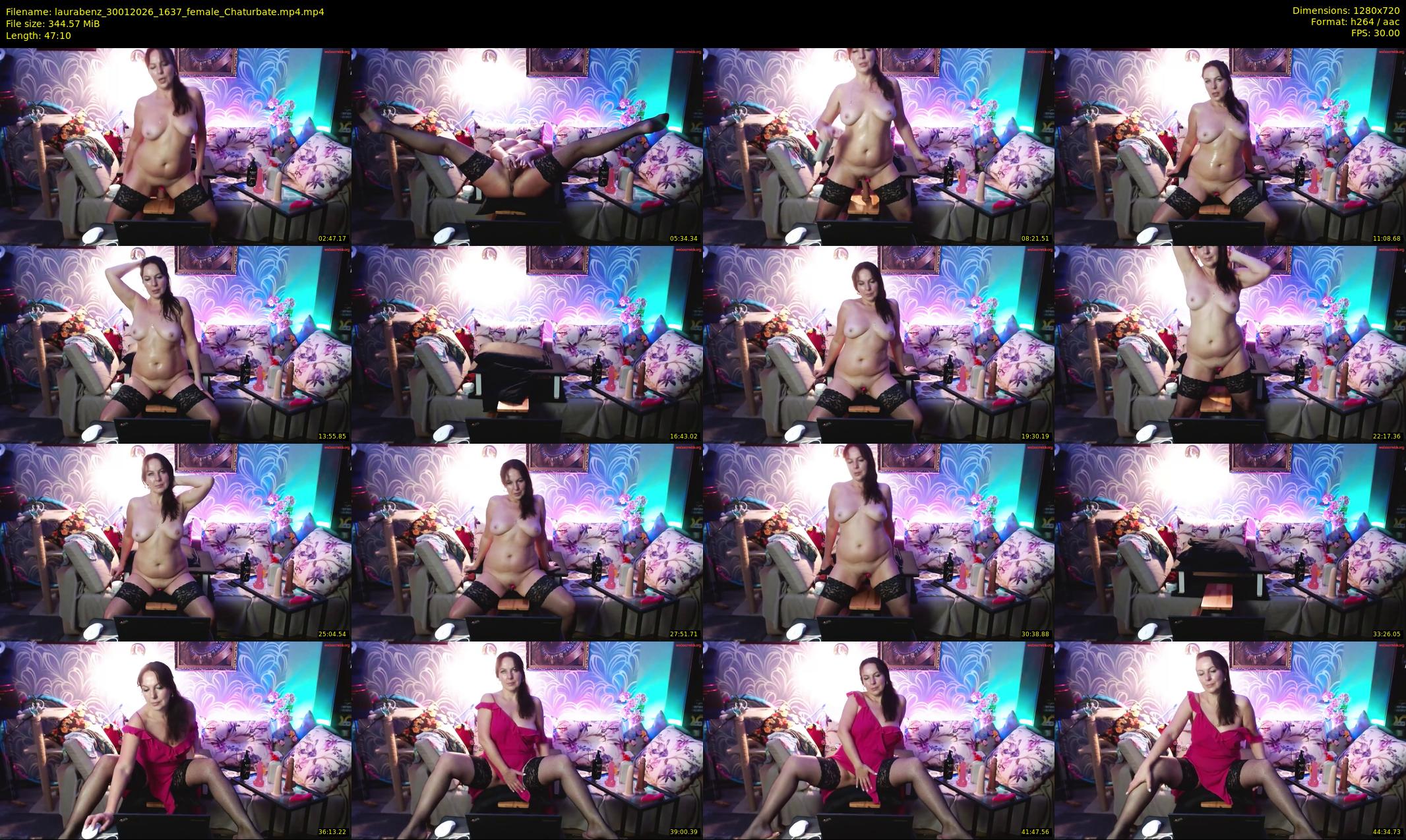 laurabenz — 48 minute Chaturbate female cam show recording, 720p, Jan 30, 2026