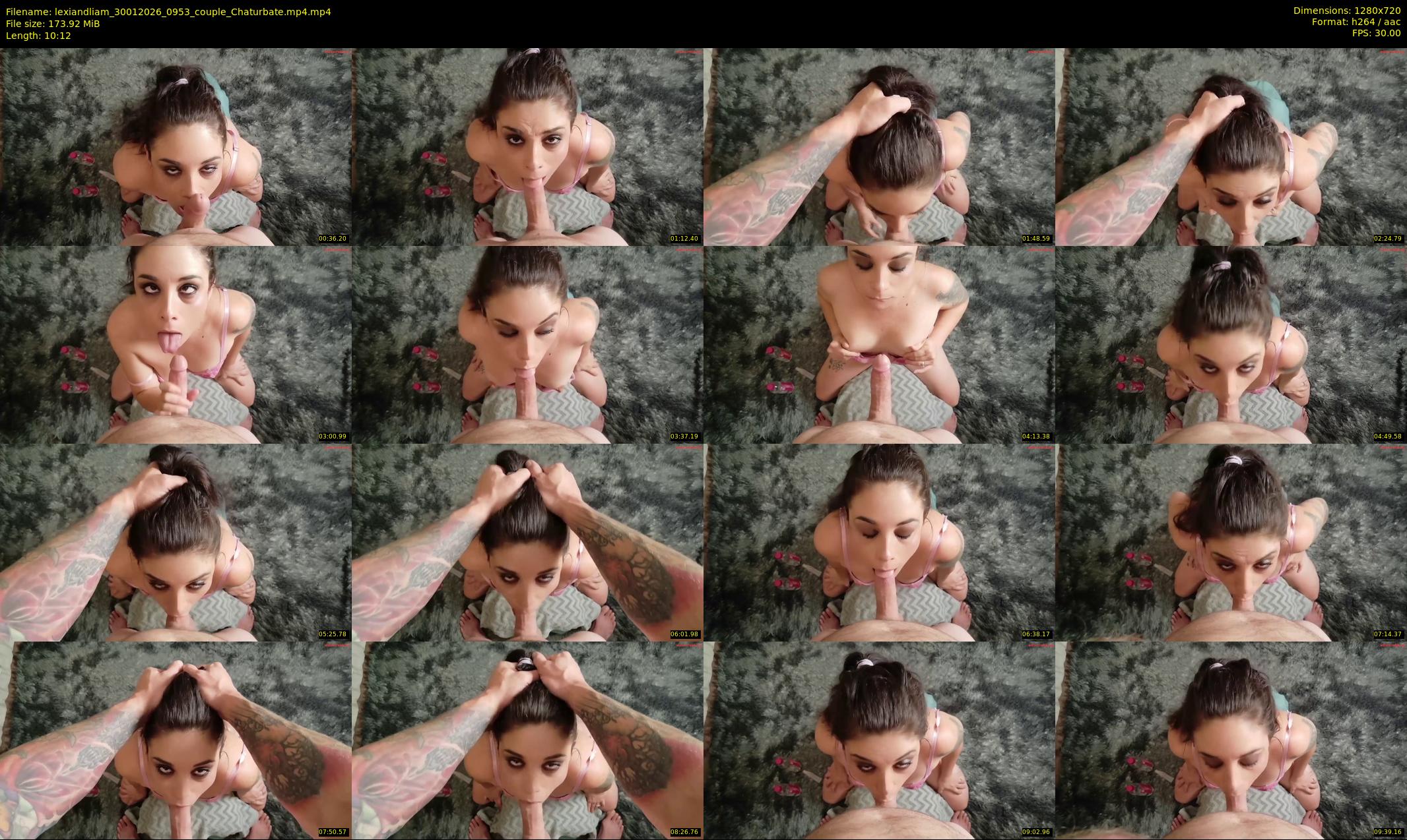lexiandliam — 11 minute Chaturbate couple cam show recording, 720p, Jan 30, 2026