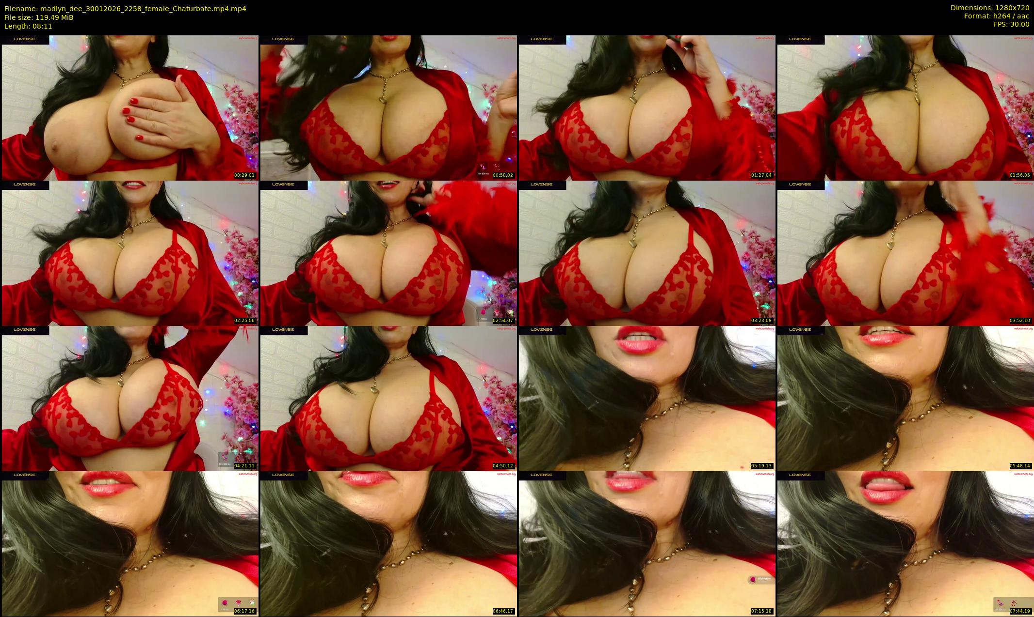 madlyn_dee — 9 minute Chaturbate female cam show recording, 720p, Jan 30, 2026
