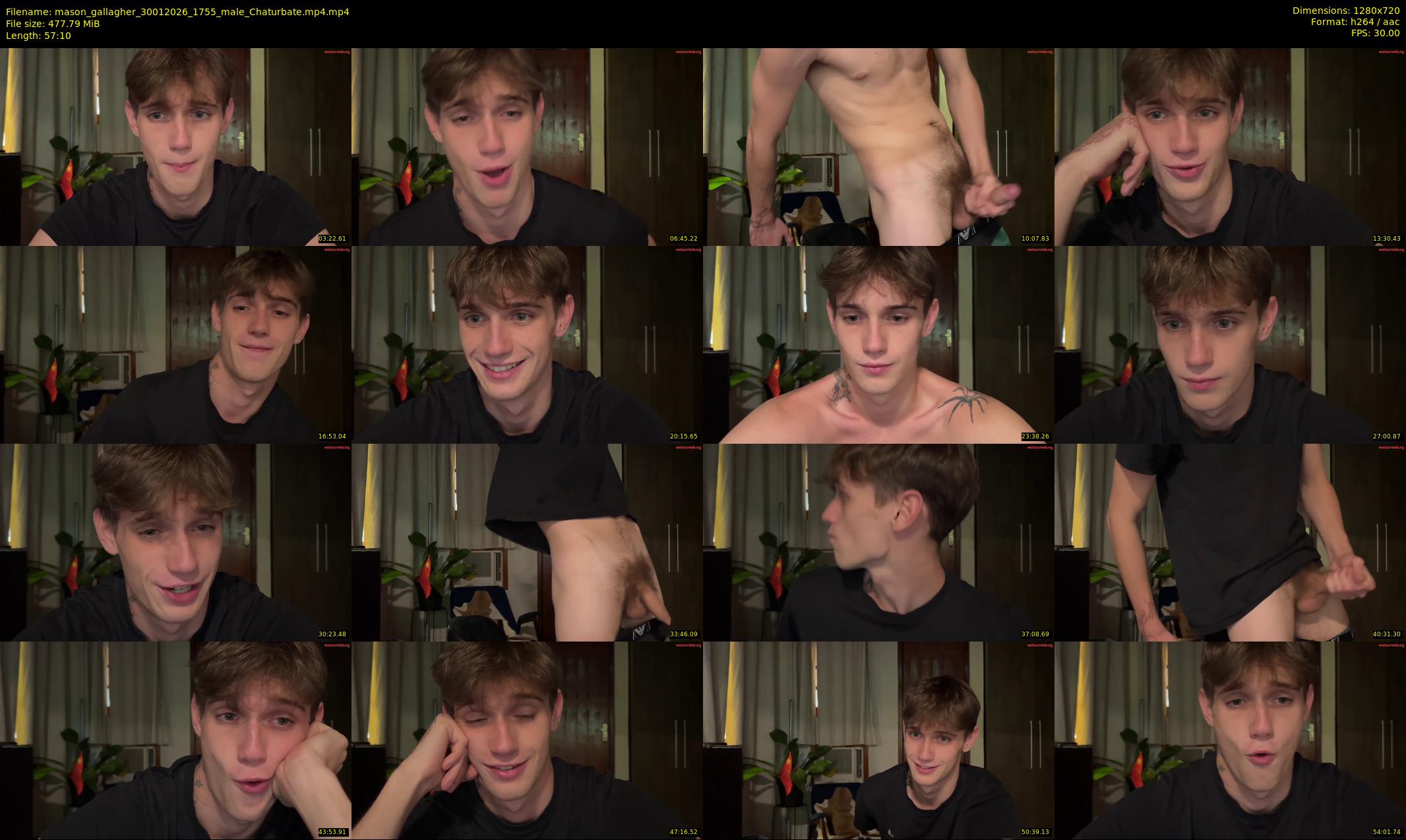 mason_gallagher — 58 minute Chaturbate male cam show recording, 720p, Jan 30, 2026