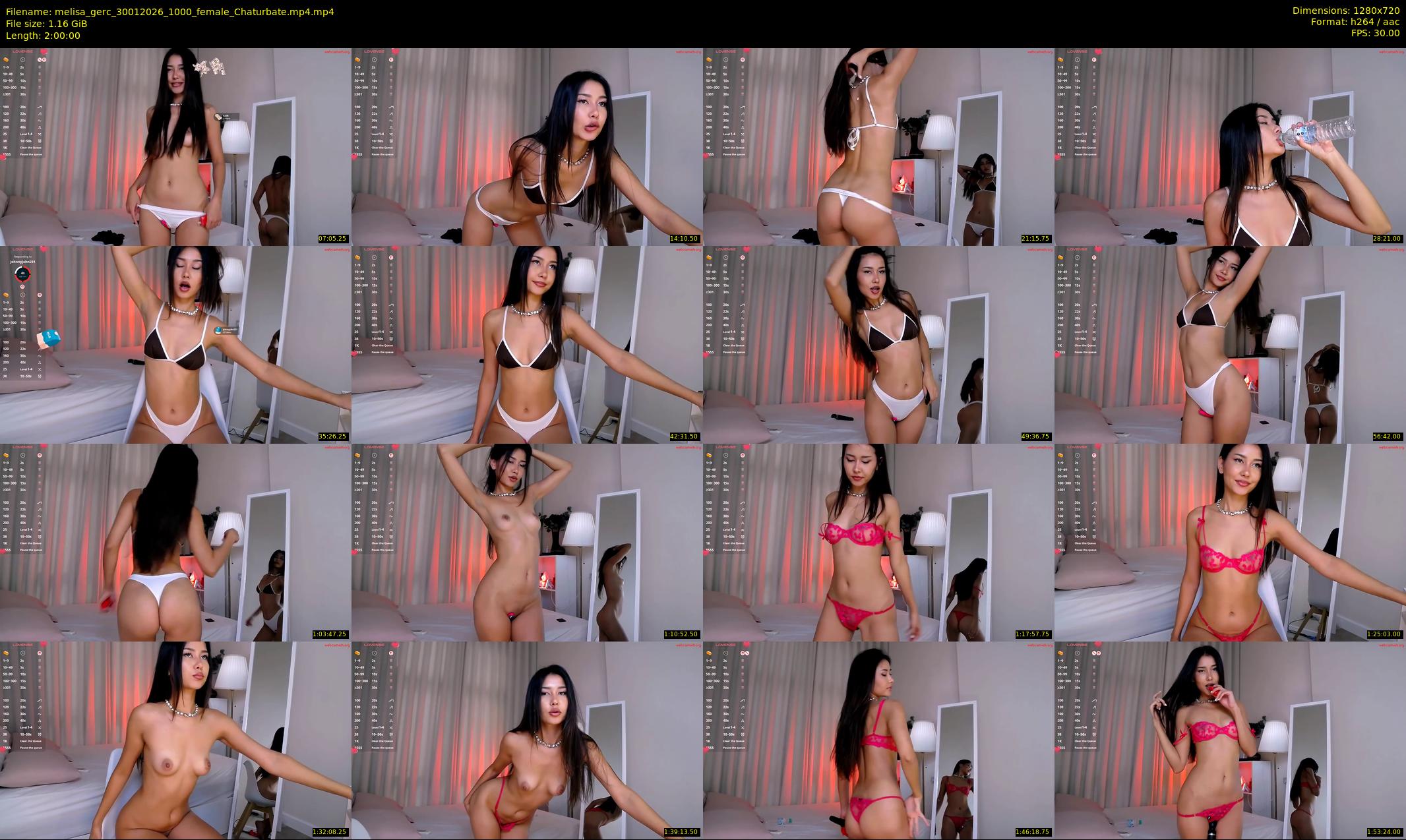 melisa_gerc — 120 minute Chaturbate female cam show recording, 720p, Jan 30, 2026