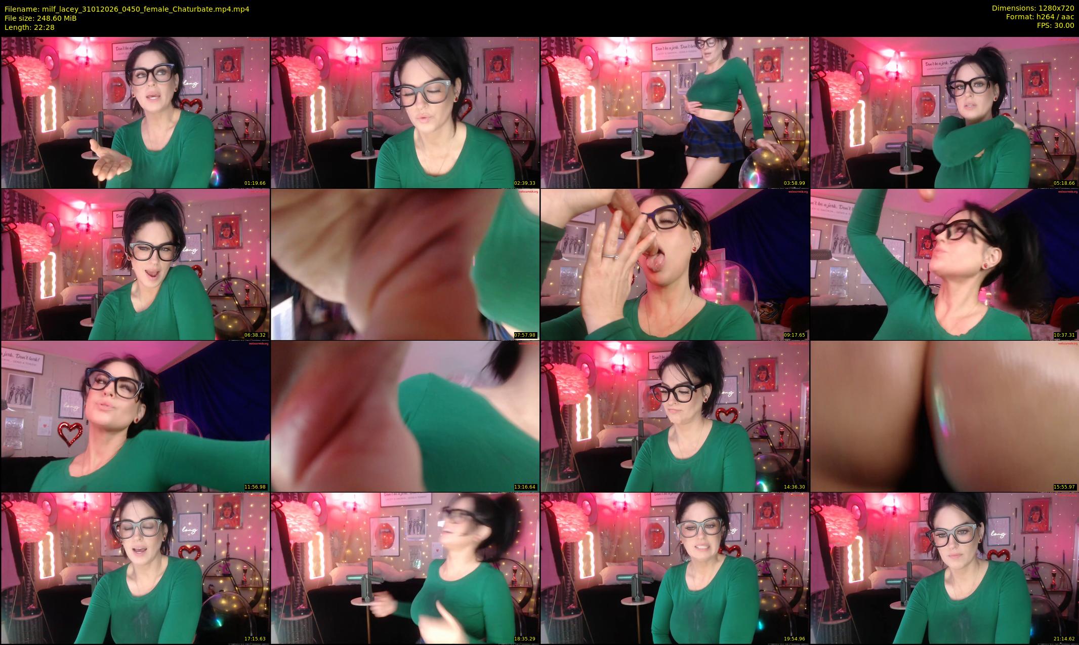 milf_lacey — 23 minute Chaturbate female cam show recording, 720p, Jan 31, 2026