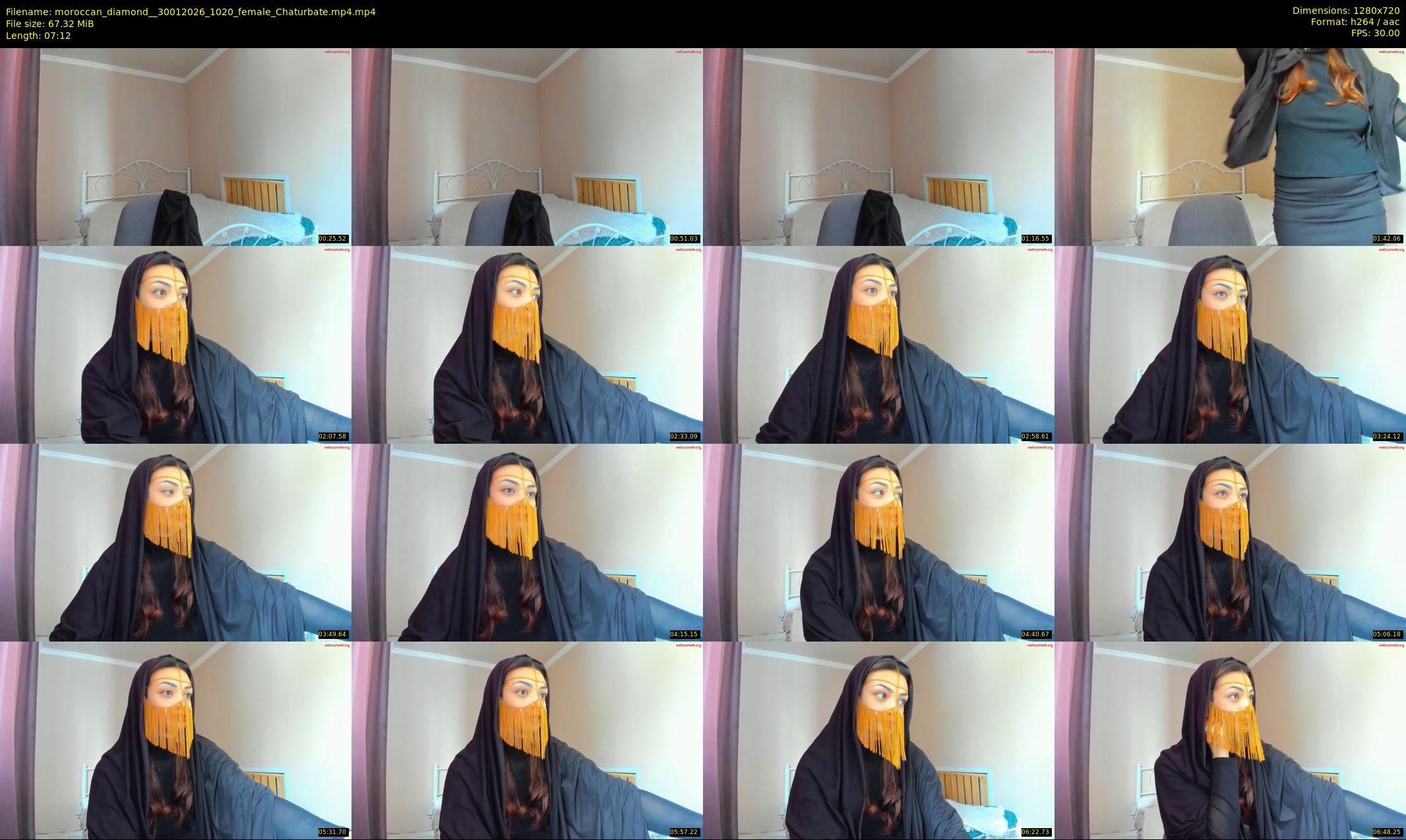 moroccan_diamond_ — 8 minute Chaturbate female cam show recording, 720p, Jan 30, 2026