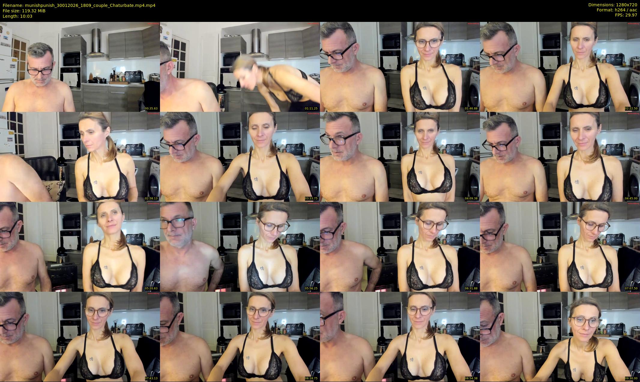 munishpunish — 11 minute Chaturbate couple cam show recording, 720p, Jan 30, 2026