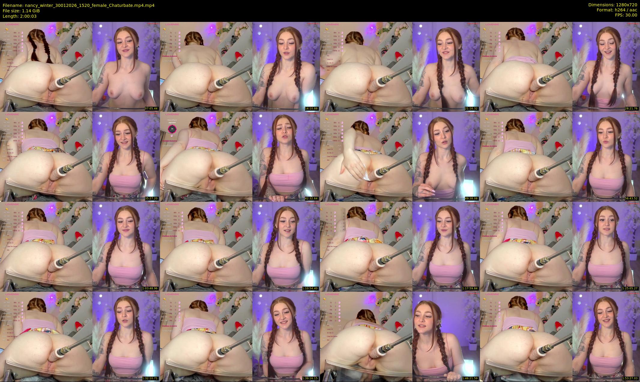 nancy_winter — 121 minute Chaturbate female cam show recording, 720p, Jan 30, 2026