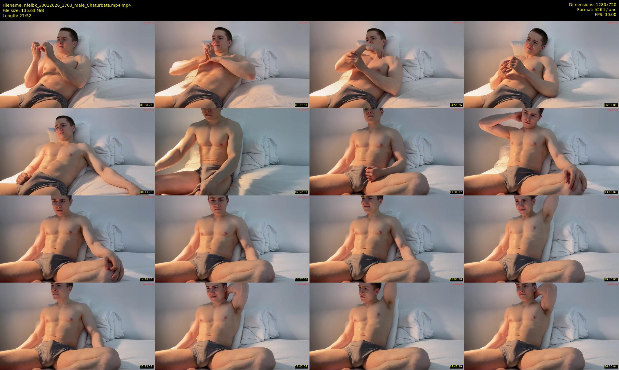 nfeibk — 28 minute Chaturbate male cam show recording, 720p, Jan 30, 2026