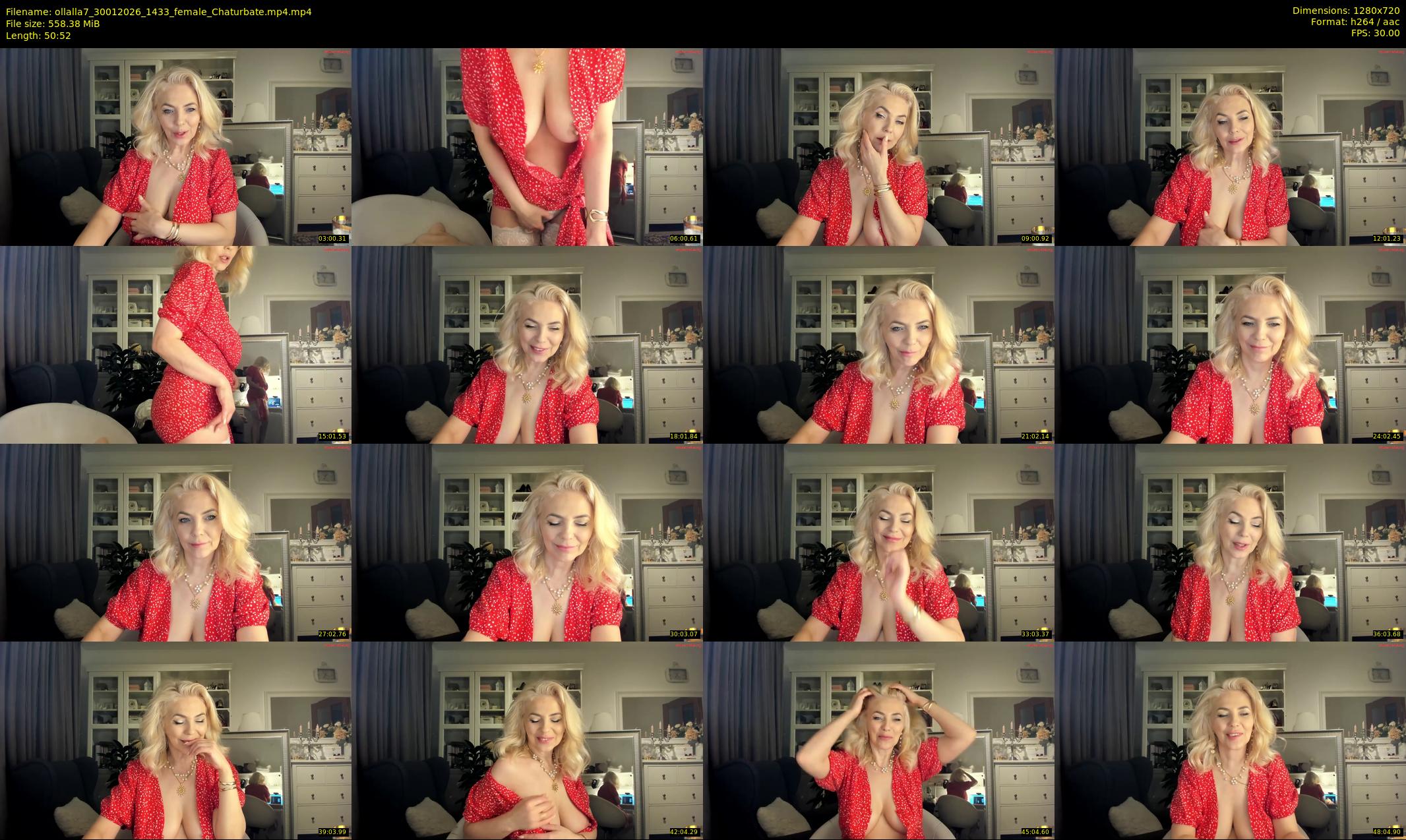 ollalla7 — 51 minute Chaturbate female cam show recording, 720p, Jan 30, 2026