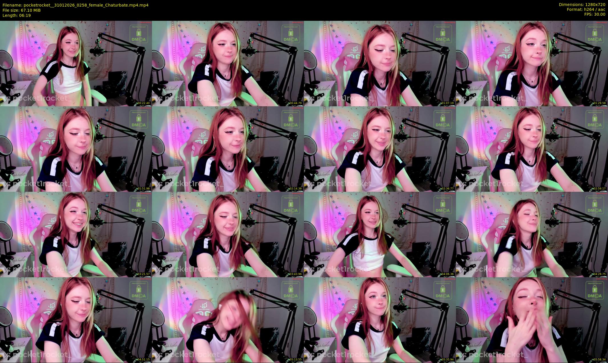 pocketrocket_ — 7 minute Chaturbate female cam show recording, 720p, Jan 31, 2026