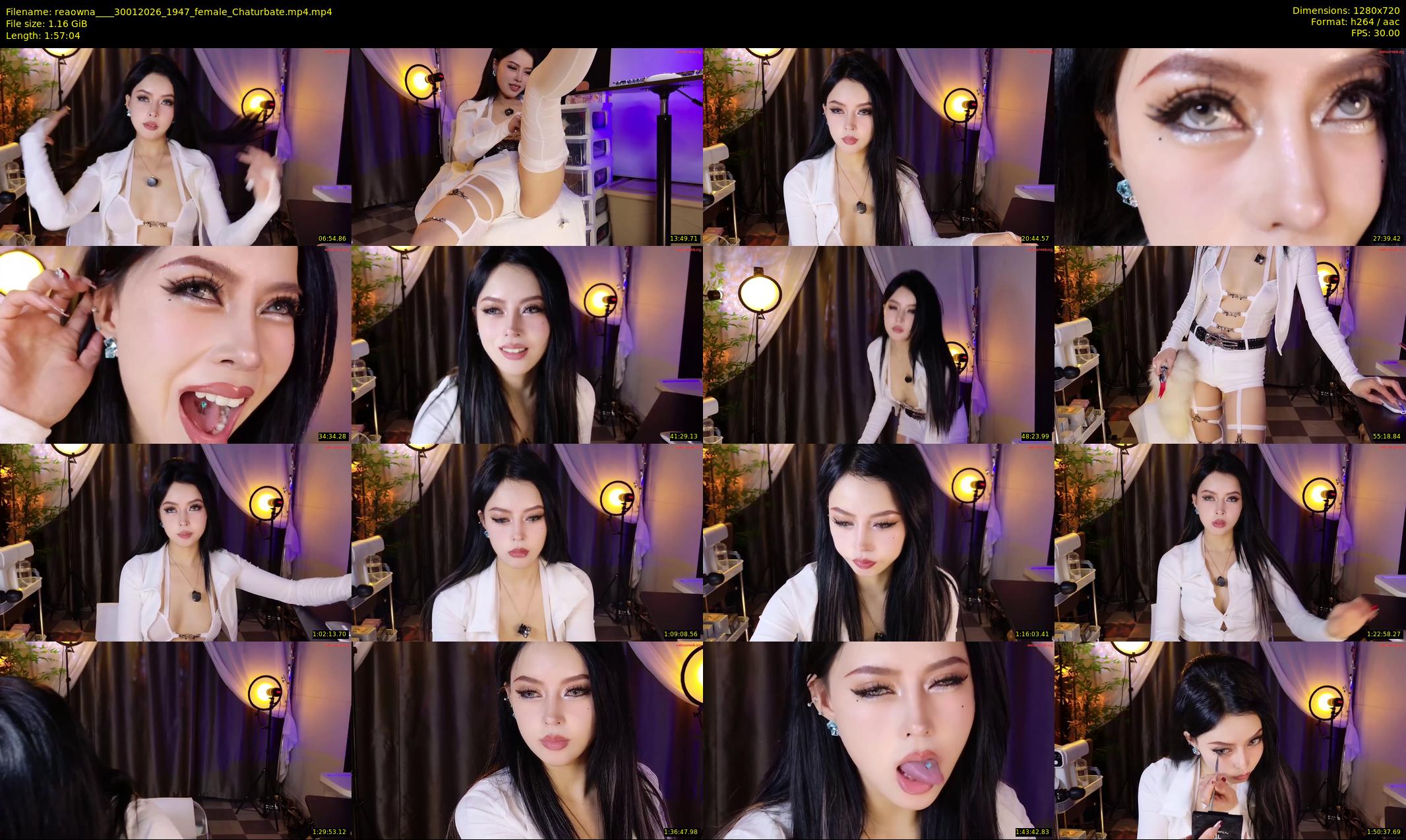 reaowna___ — 118 minute Chaturbate female cam show recording, 720p, Jan 30, 2026