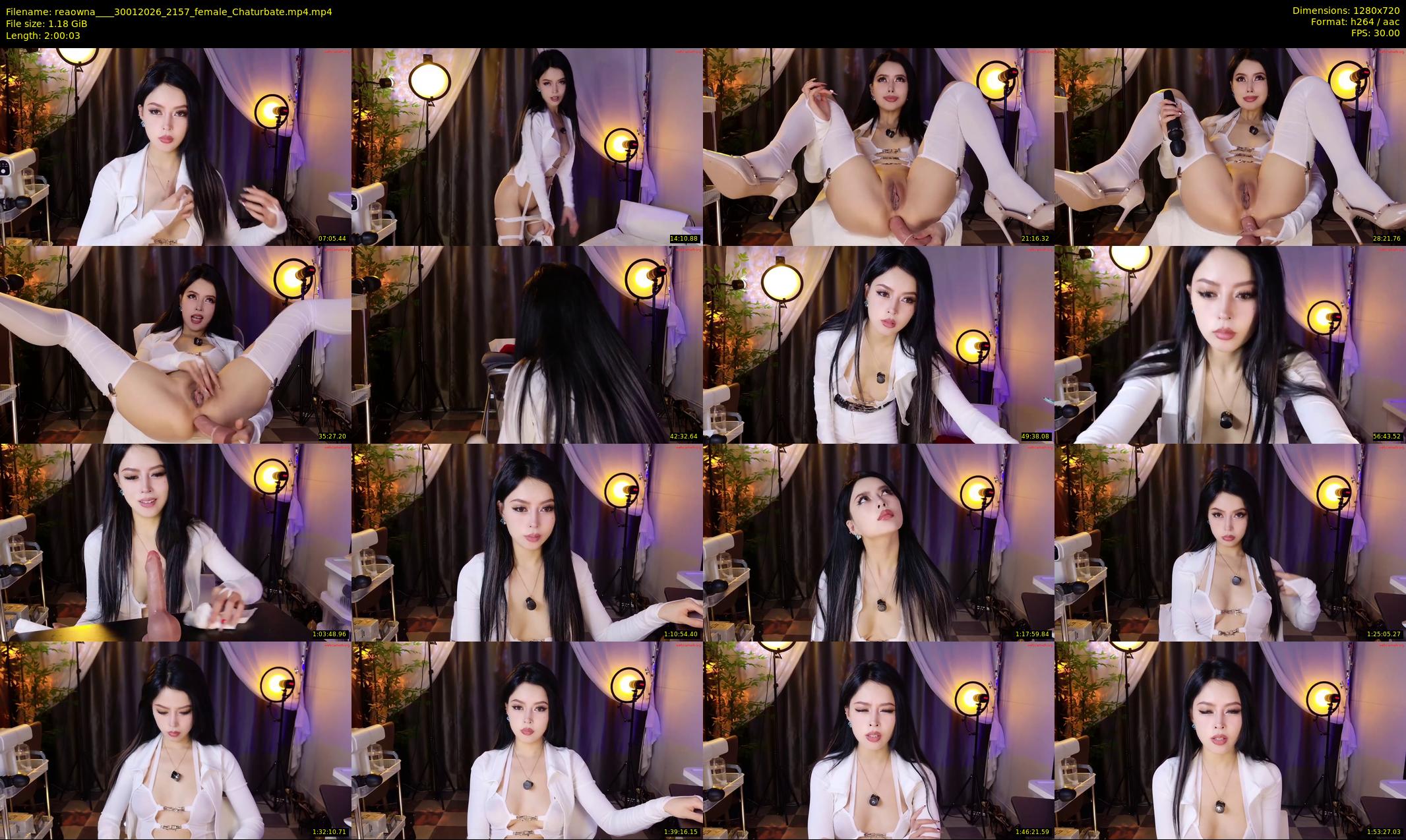 reaowna___ — 121 minute Chaturbate female cam show recording, 720p, Jan 30, 2026