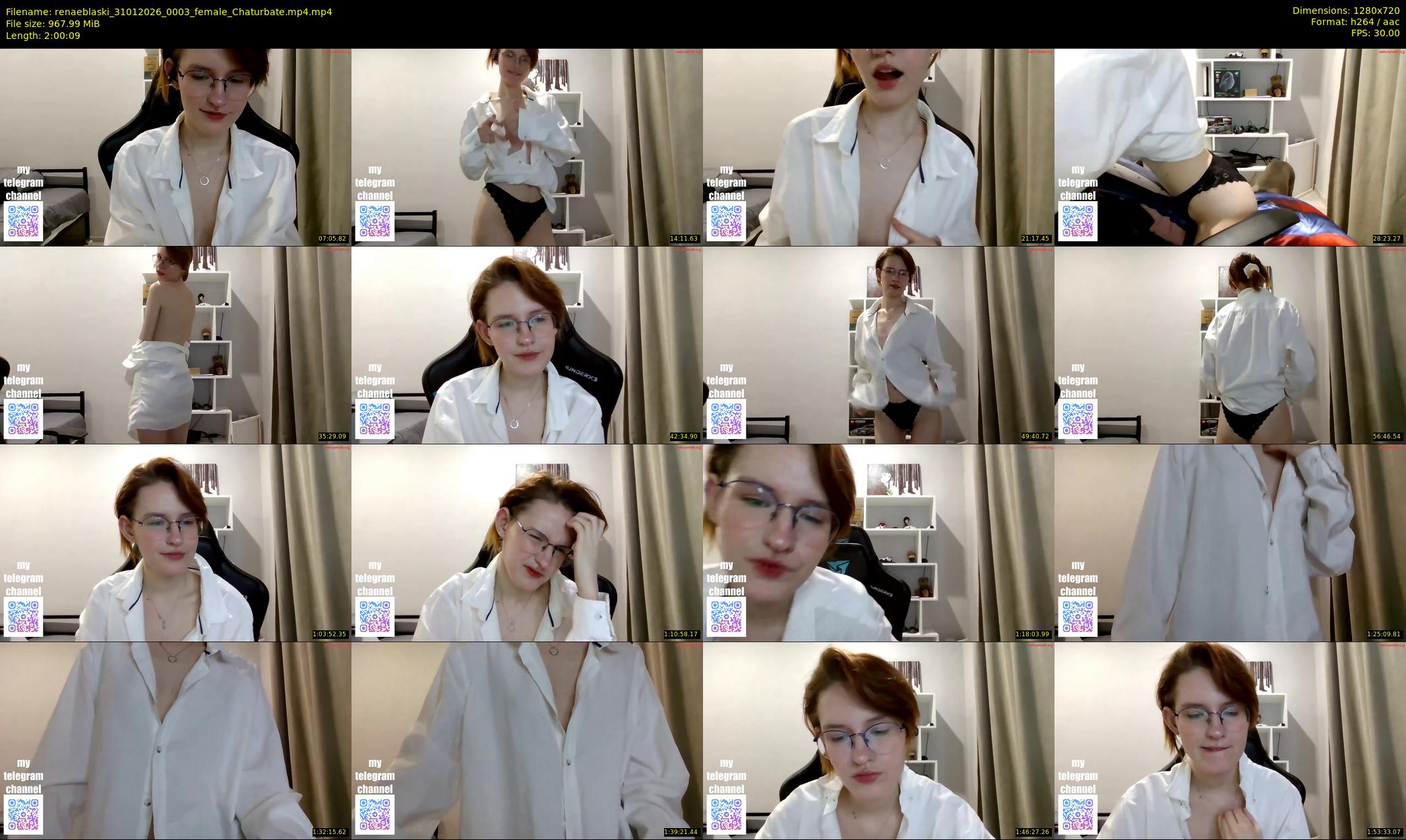 renaeblaski — 121 minute Chaturbate female cam show recording, 720p, Jan 31, 2026