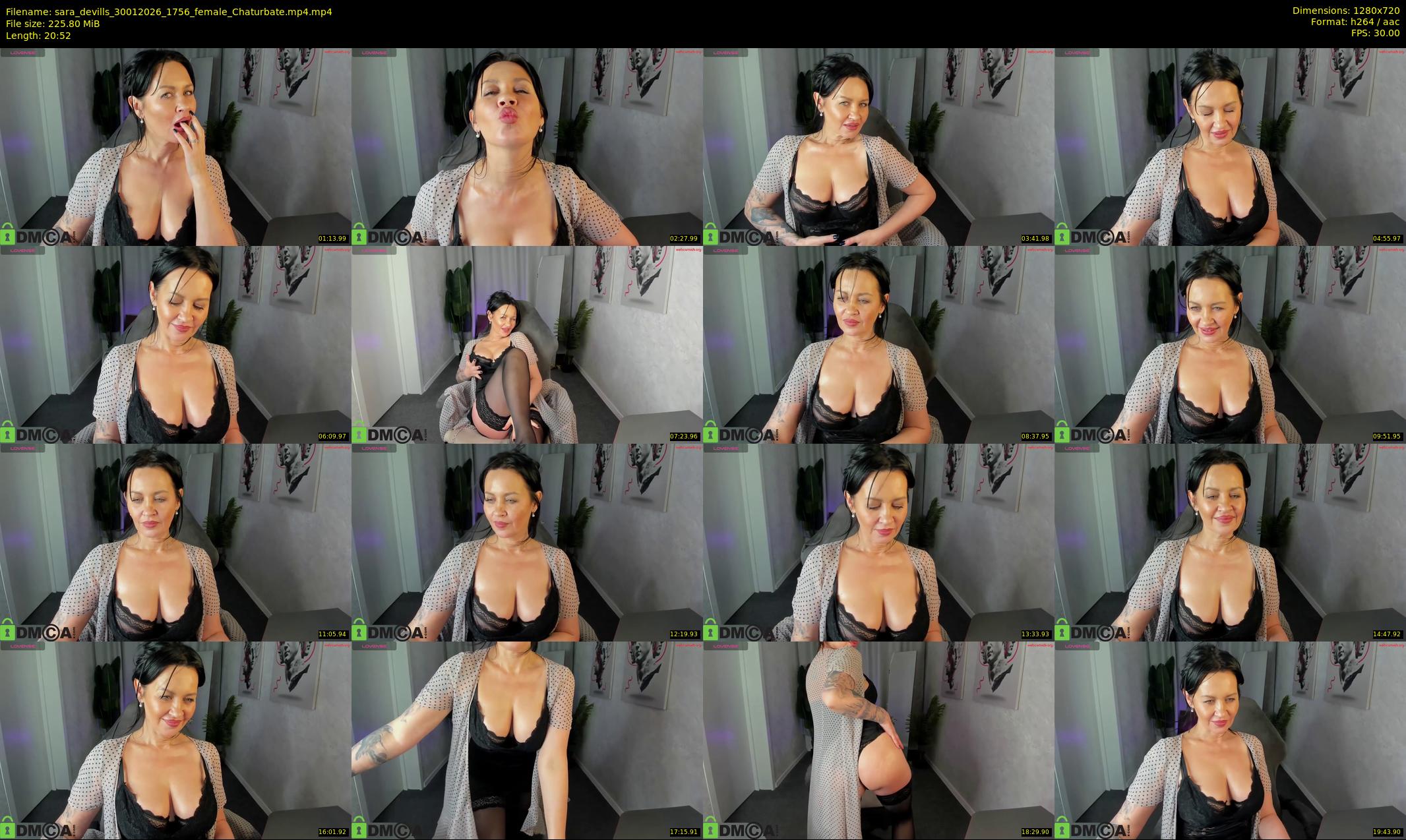 sara_devills — 21 minute Chaturbate female cam show recording, 720p, Jan 30, 2026