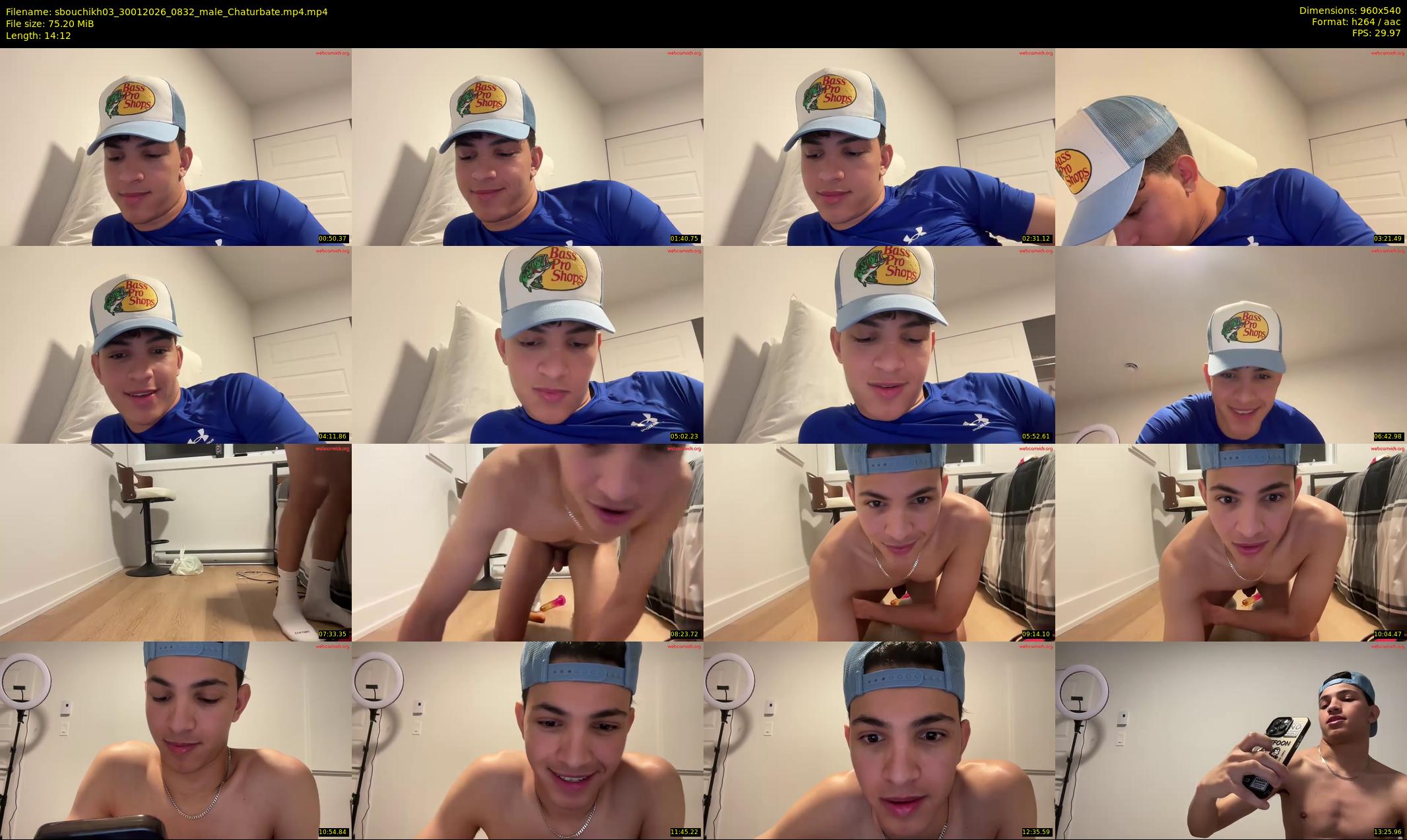sbouchikh03 — 15 minute Chaturbate male cam show recording, 480p, Jan 30, 2026
