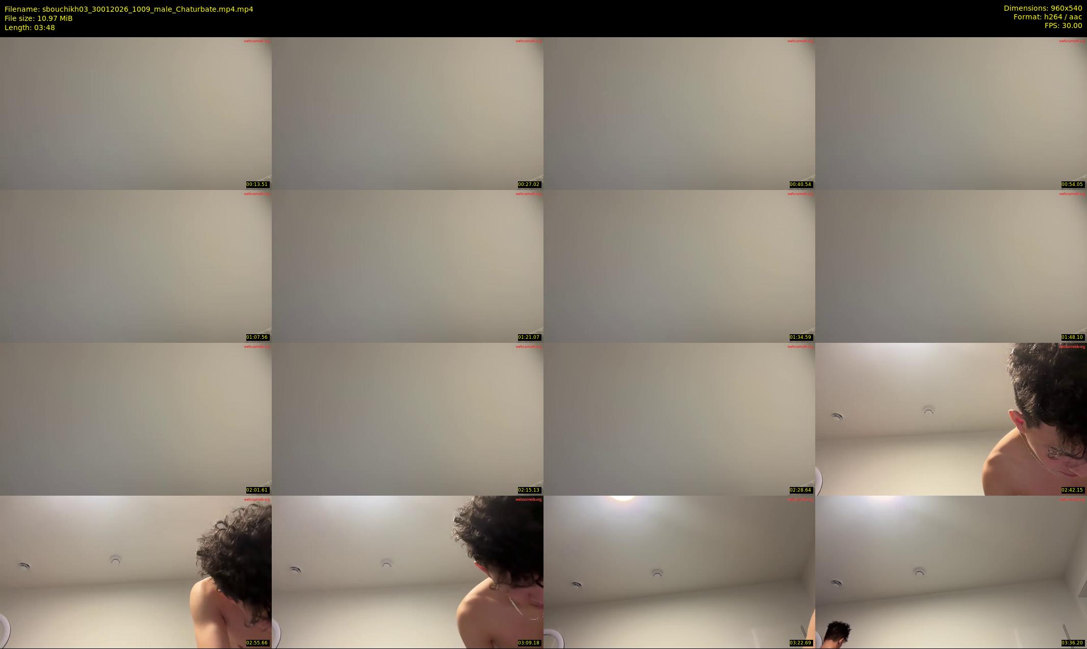 sbouchikh03 — 4 minute Chaturbate male cam show recording, 480p, Jan 30, 2026
