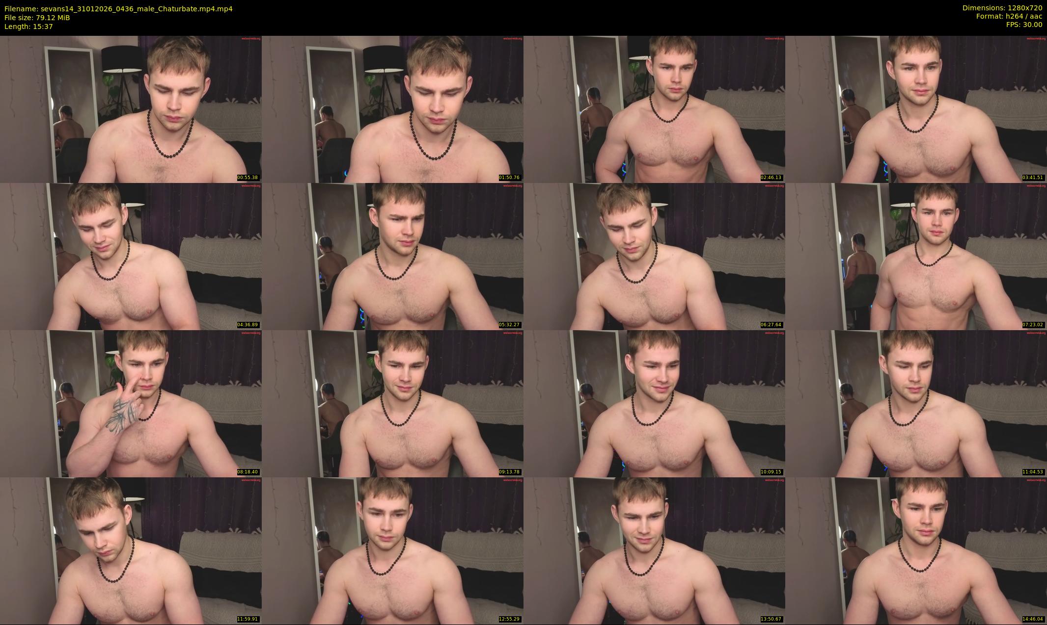 sevans14 — 16 minute Chaturbate male cam show recording, 720p, Jan 31, 2026