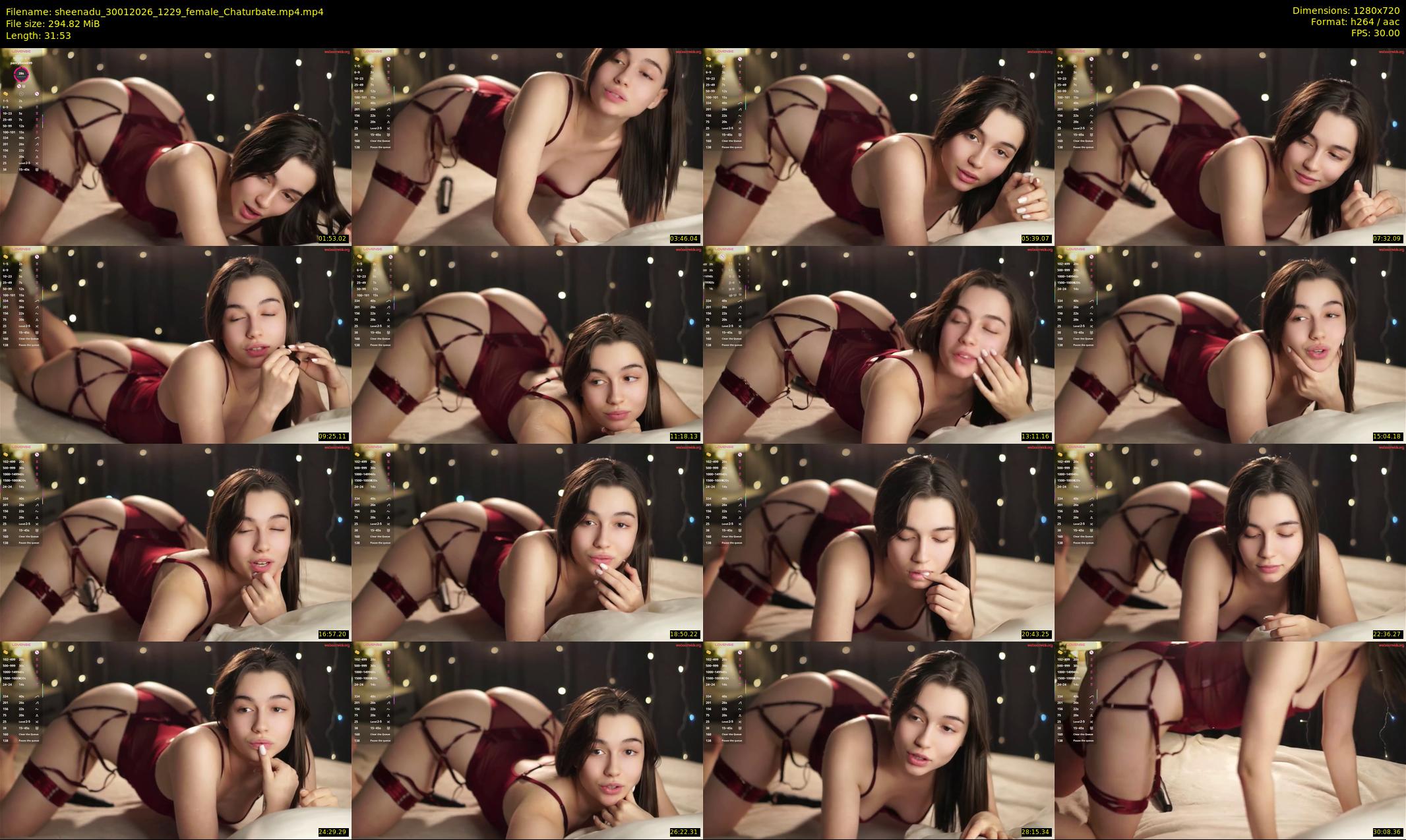 sheenadu — 32 minute Chaturbate female cam show recording, 720p, Jan 30, 2026