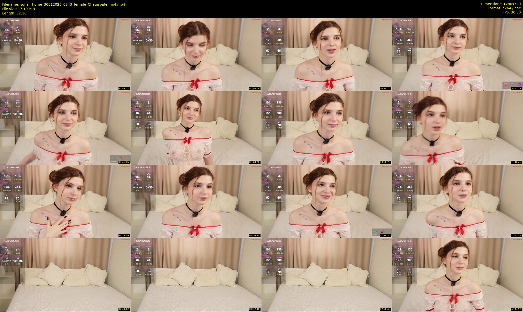 sofia__home — 3 minute Chaturbate female cam show recording, 720p, Jan 30, 2026