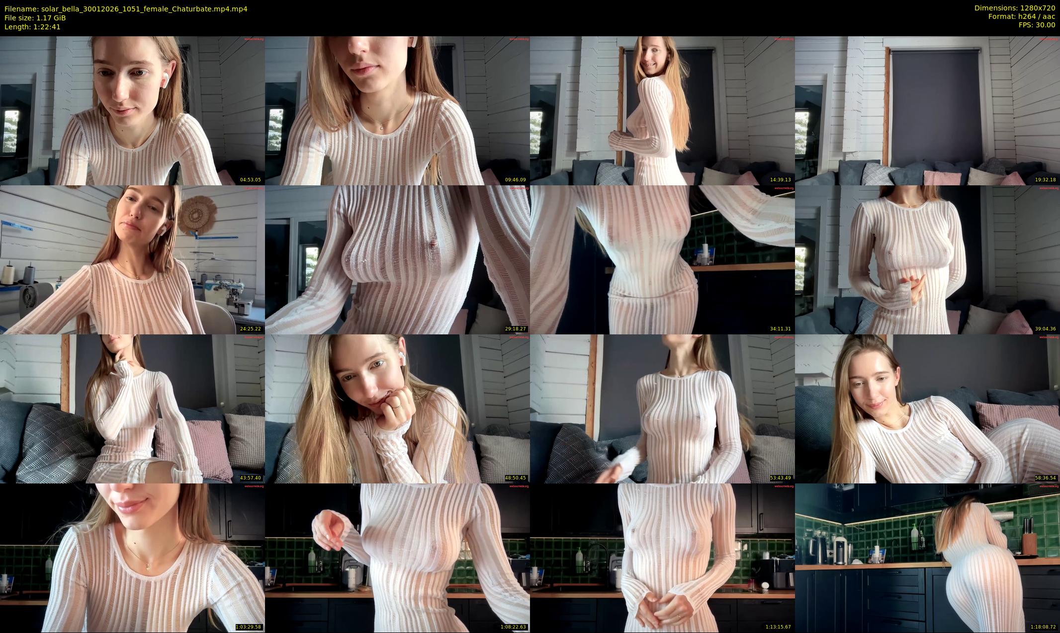 solar_bella — 83 minute Chaturbate female cam show recording, 720p, Jan 30, 2026