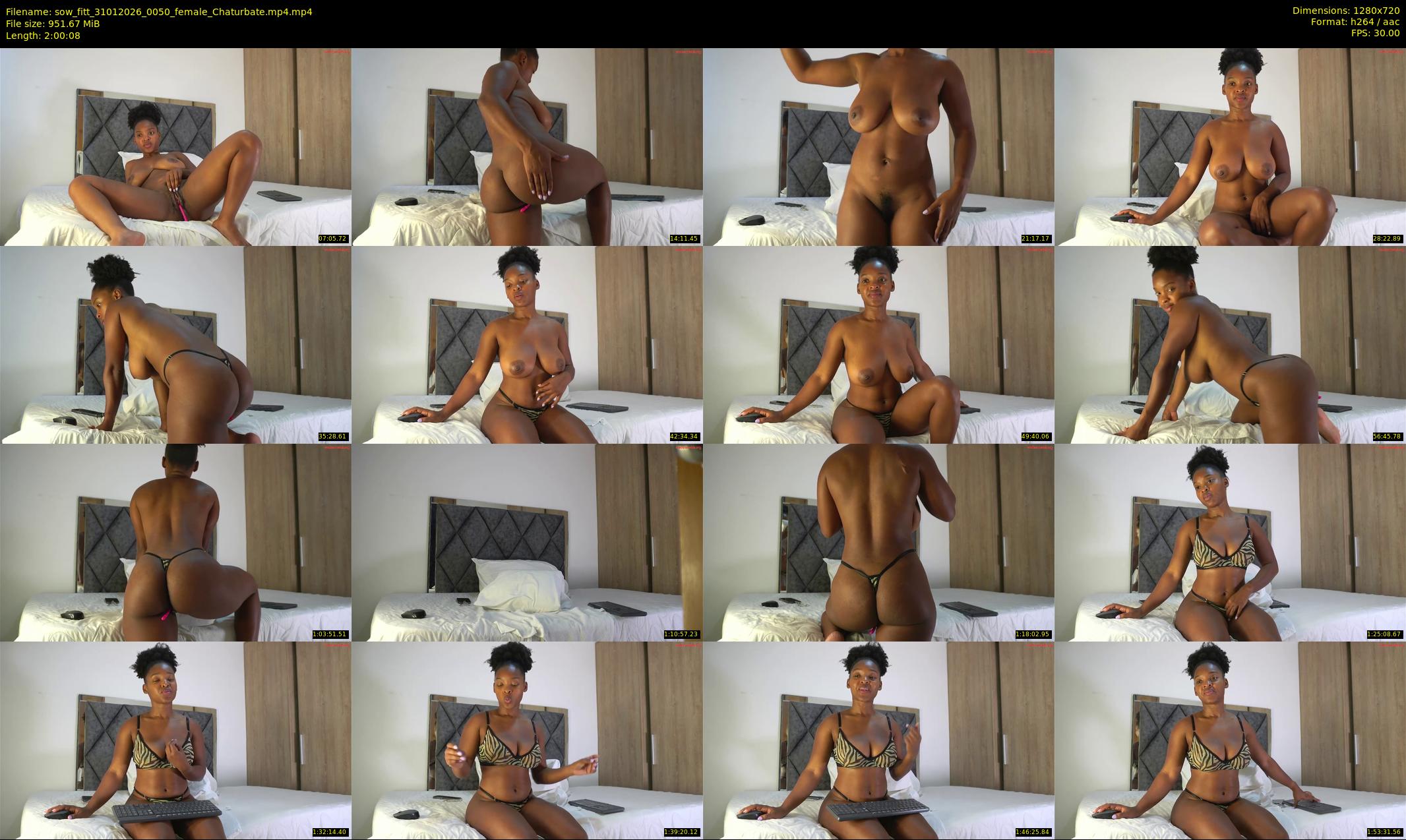 sow_fitt — 121 minute Chaturbate female cam show recording, 720p, Jan 31, 2026