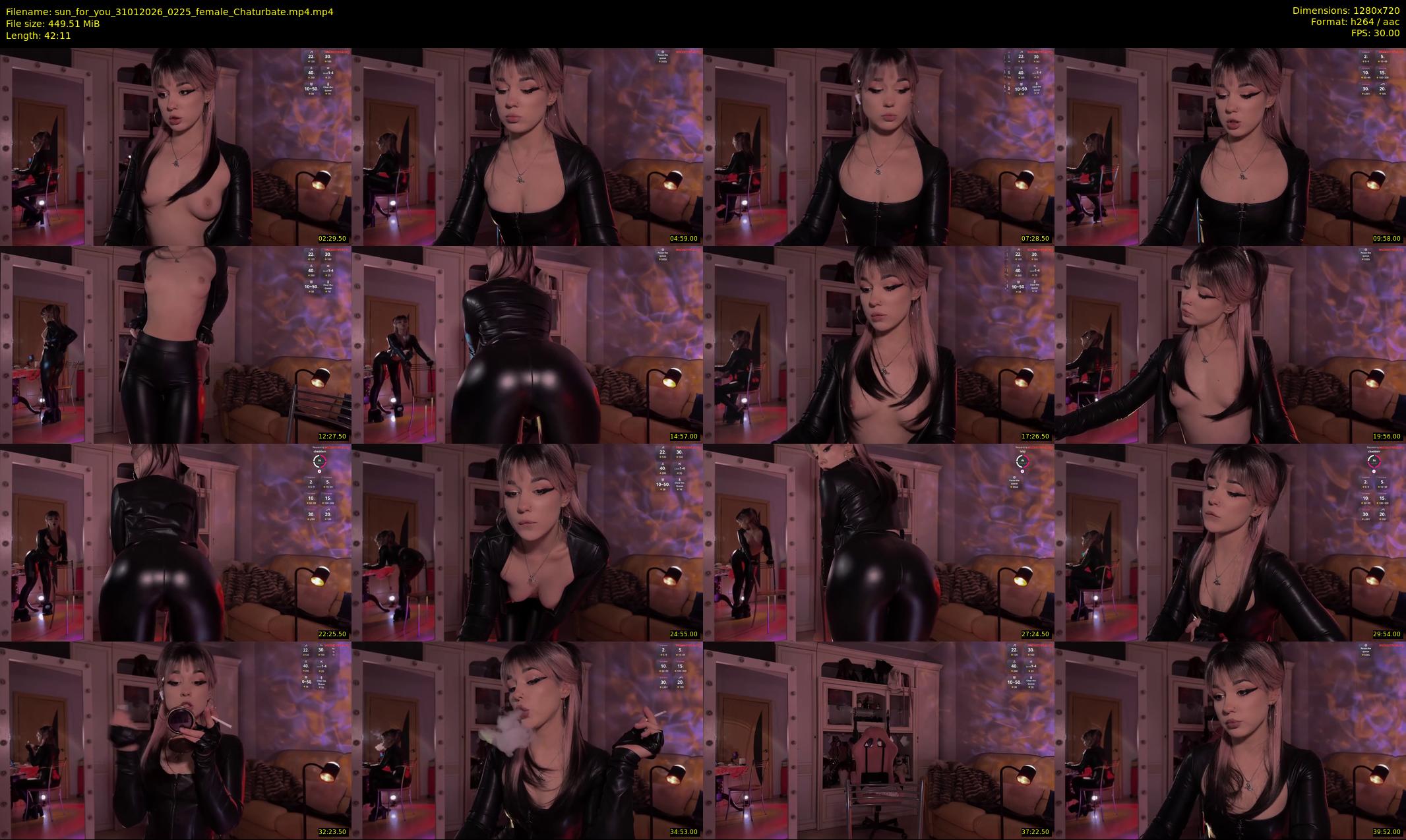 sun_for_you — 43 minute Chaturbate female cam show recording, 720p, Jan 31, 2026