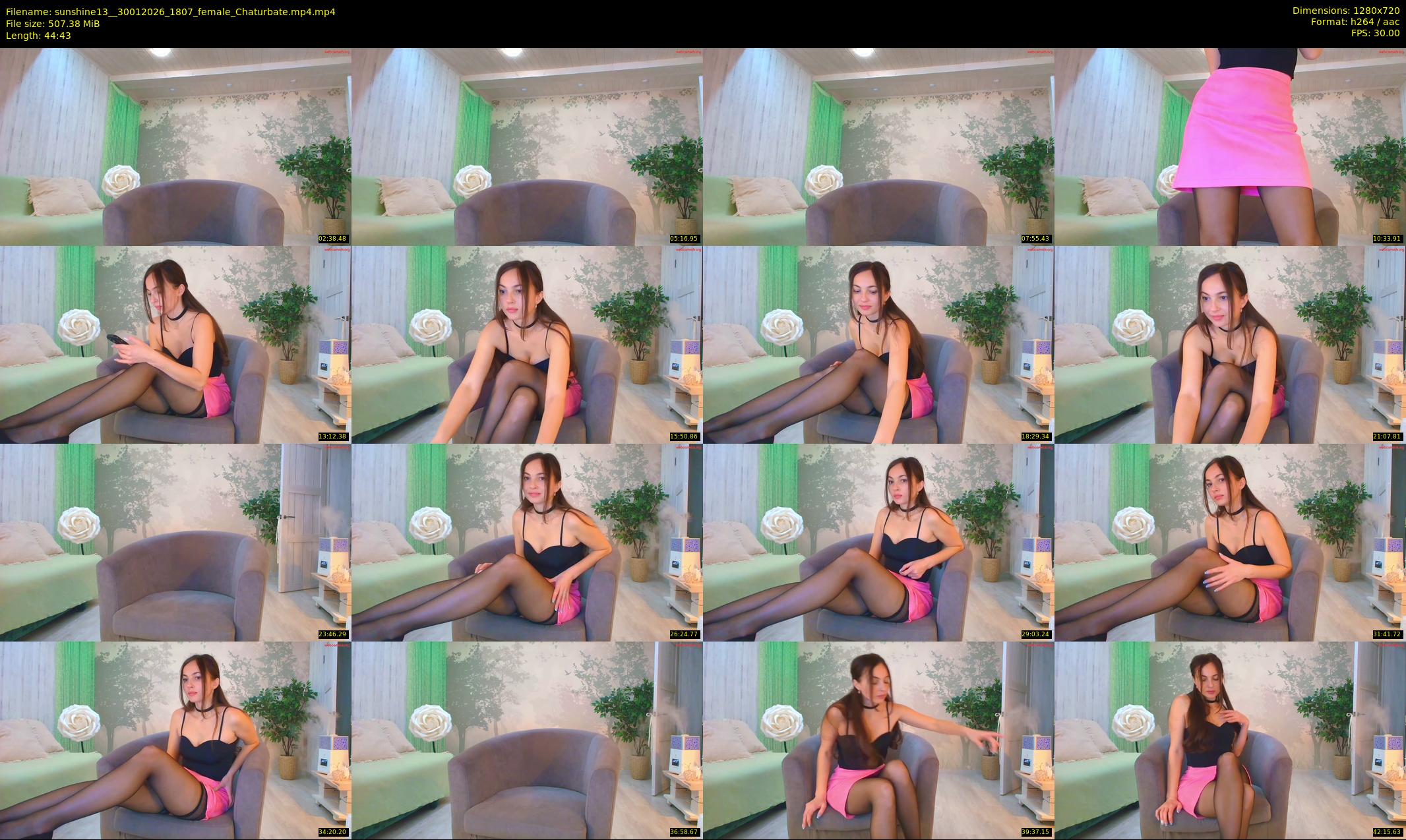 sunshine13_ — 45 minute Chaturbate female cam show recording, 720p, Jan 30, 2026