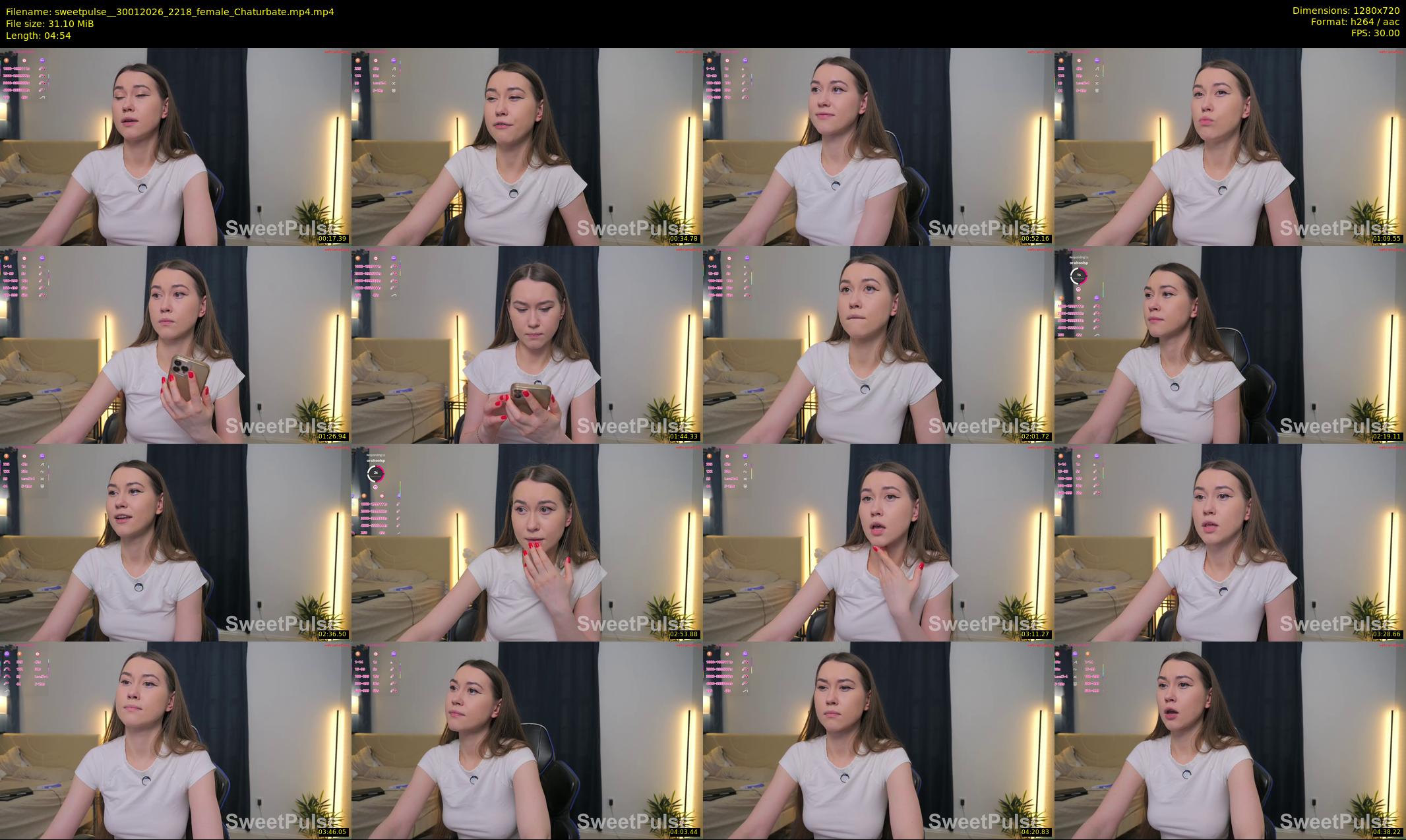 sweetpulse_ — 5 minute Chaturbate female cam show recording, 720p, Jan 30, 2026