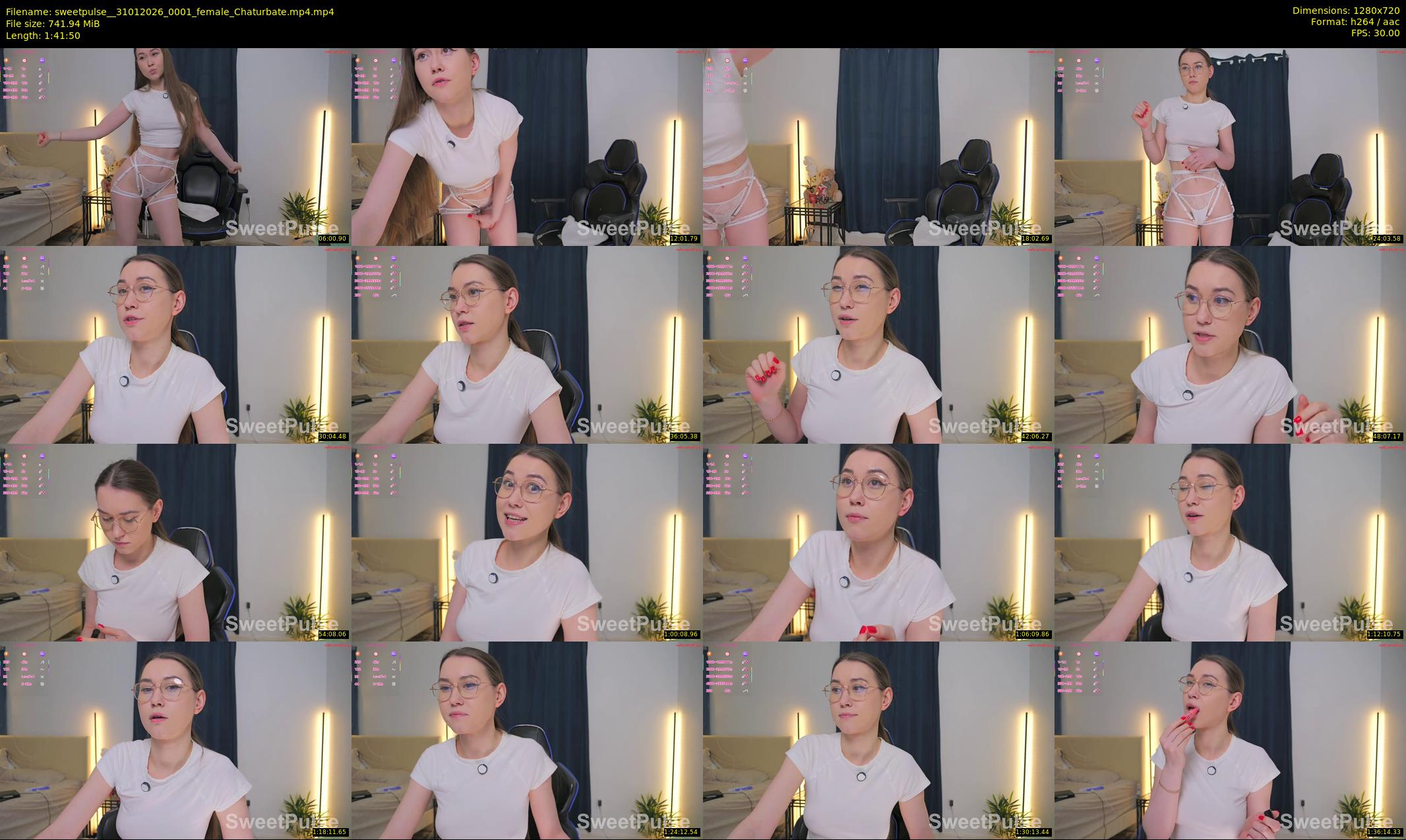 sweetpulse_ — 102 minute Chaturbate female cam show recording, 720p, Jan 31, 2026
