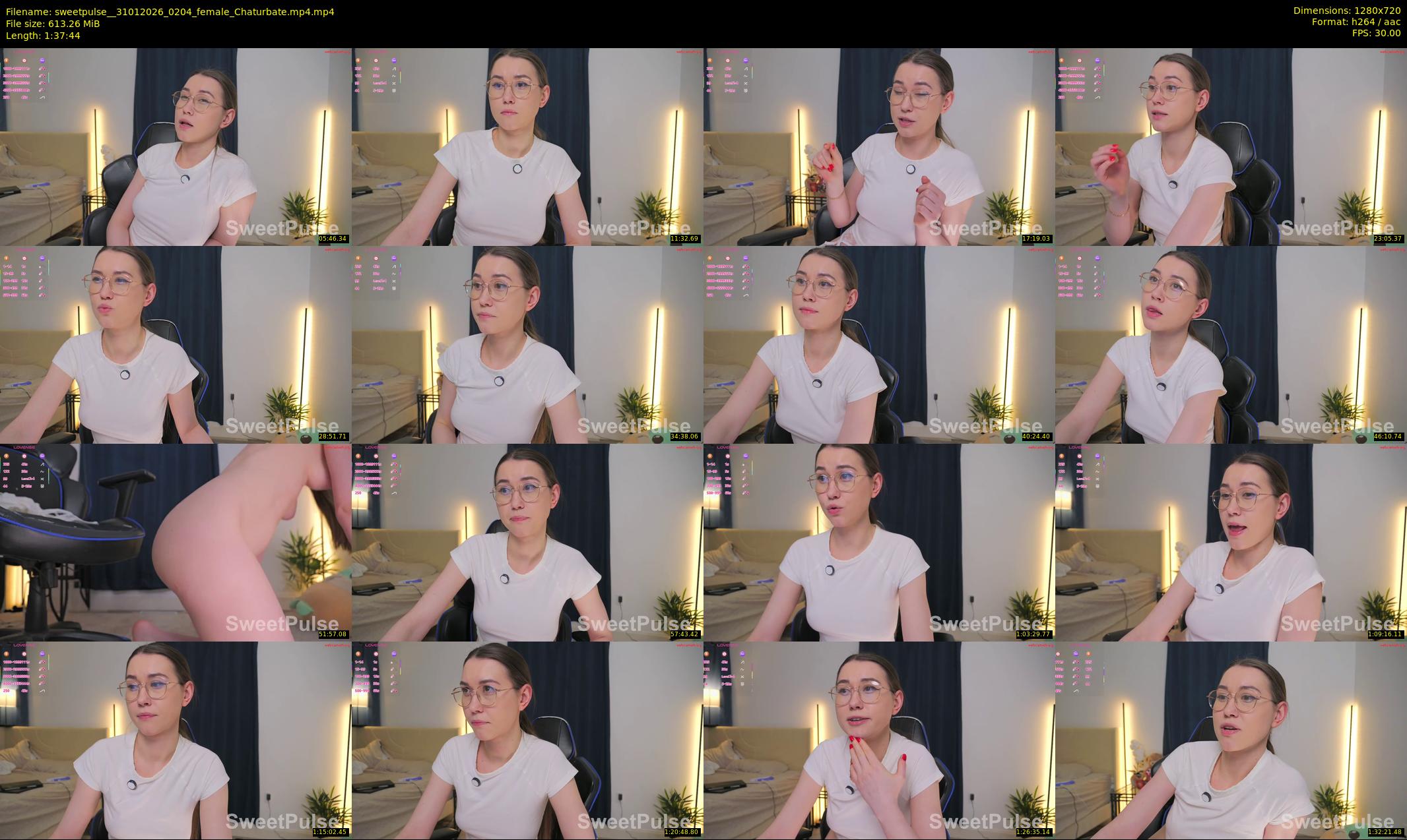 sweetpulse_ — 98 minute Chaturbate female cam show recording, 720p, Jan 31, 2026