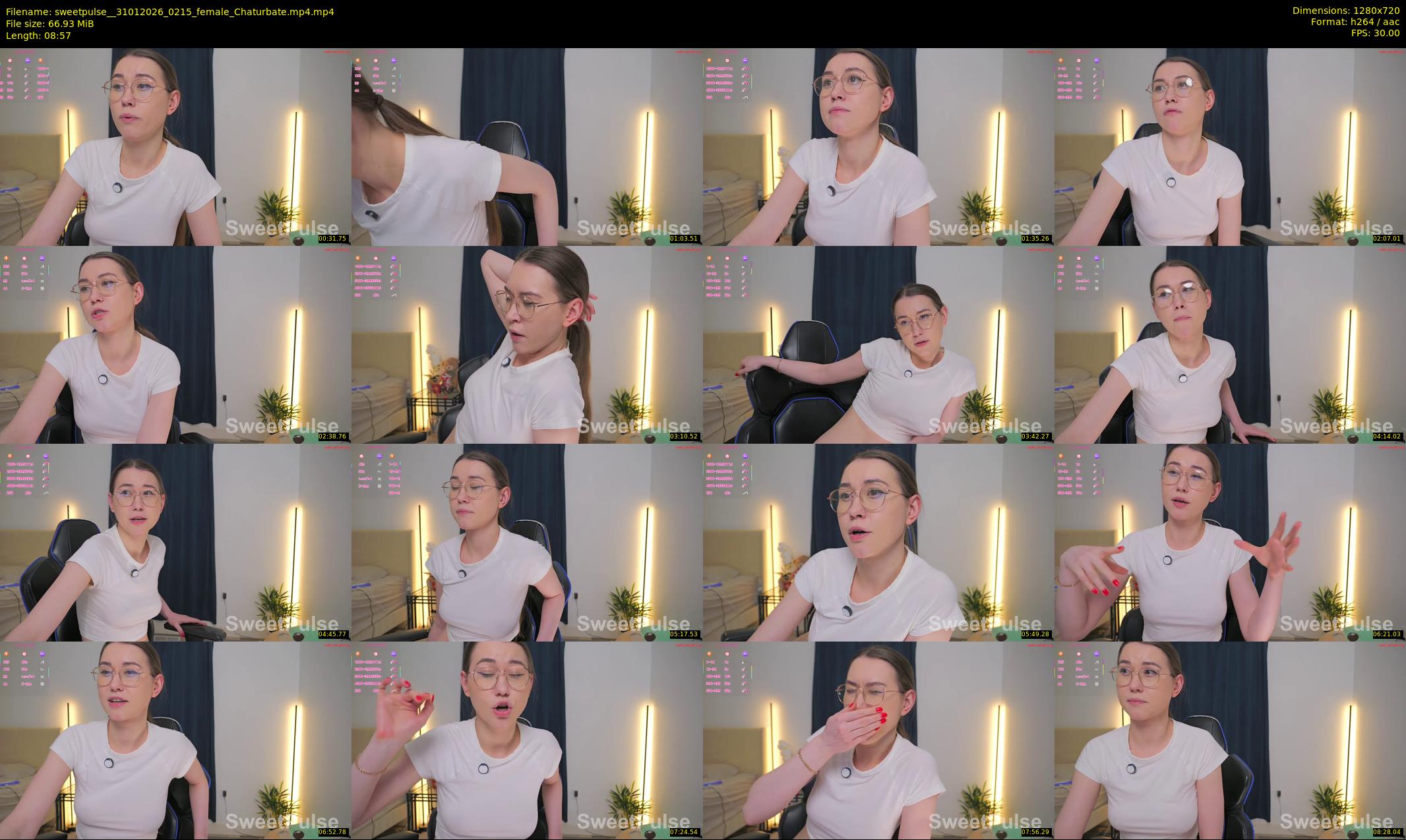 sweetpulse_ — 9 minute Chaturbate female cam show recording, 720p, Jan 31, 2026