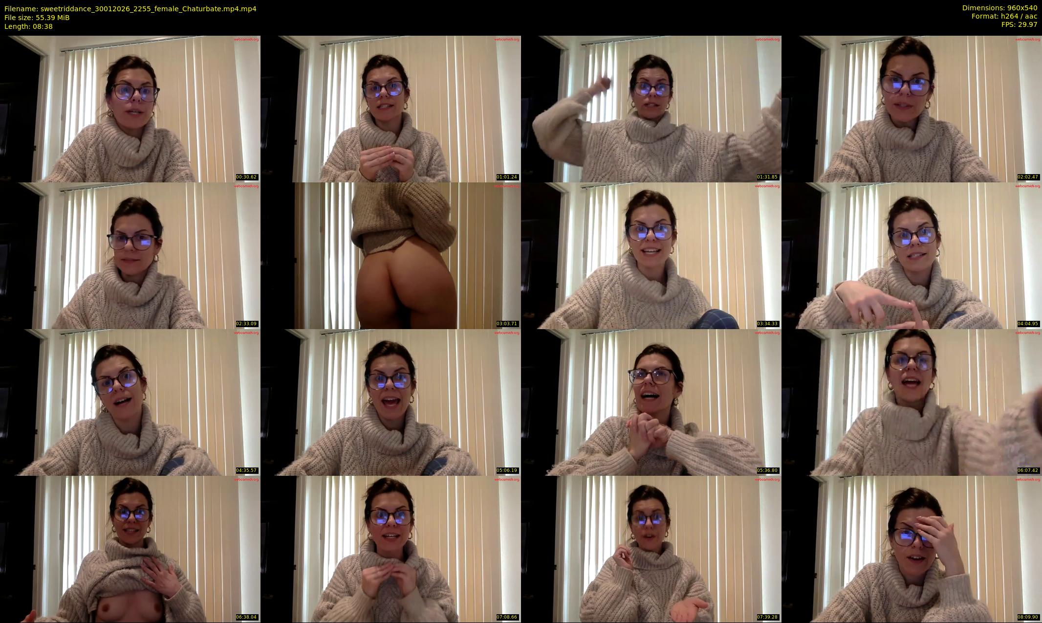 sweetriddance — 9 minute Chaturbate female cam show recording, 480p, Jan 30, 2026