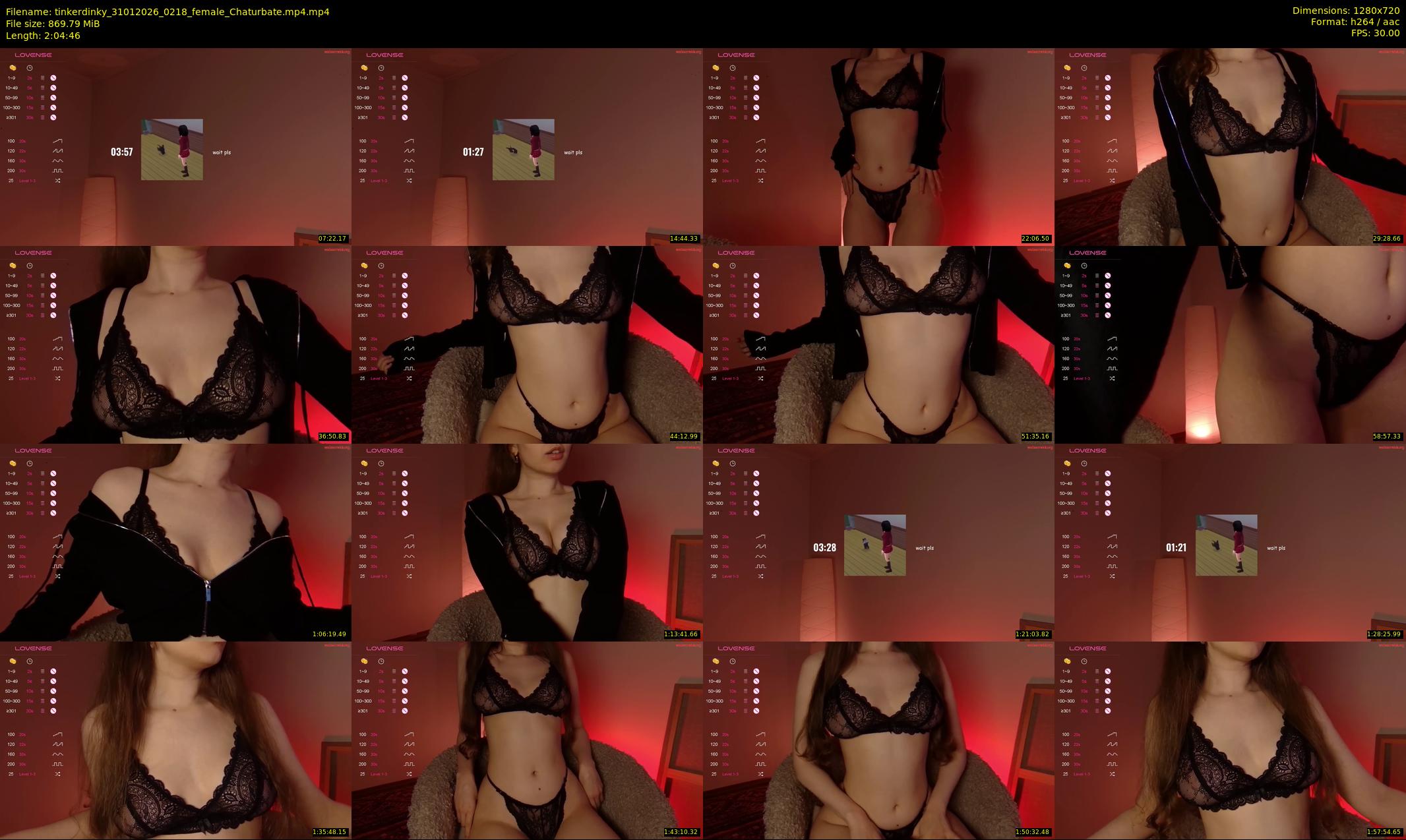 tinkerdinky — 125 minute Chaturbate female cam show recording, 720p, Jan 31, 2026