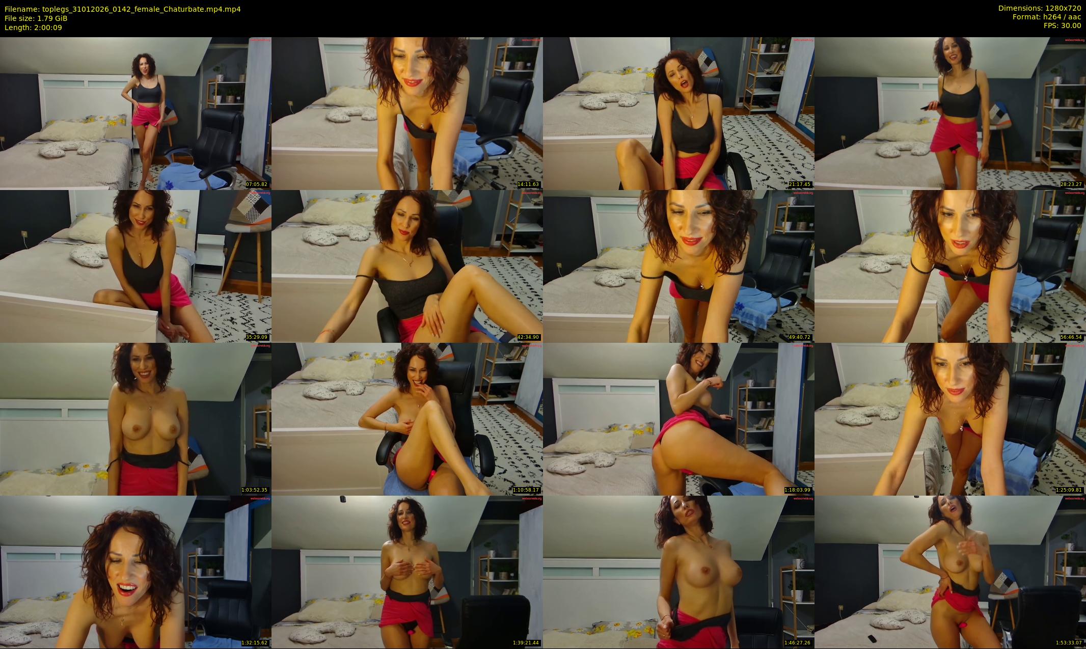toplegs — 121 minute Chaturbate female cam show recording, 720p, Jan 31, 2026