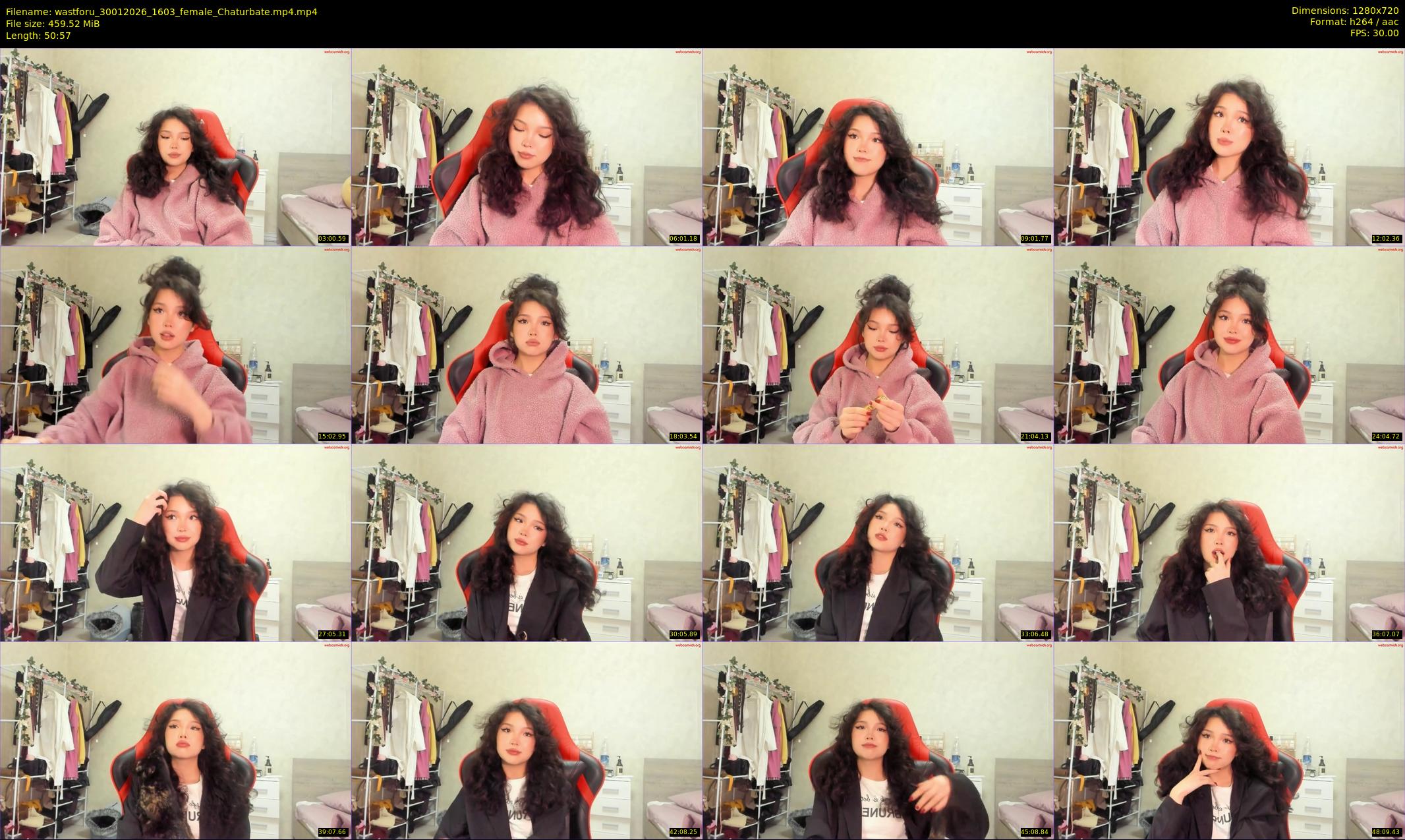wastforu — 51 minute Chaturbate female cam show recording, 720p, Jan 30, 2026