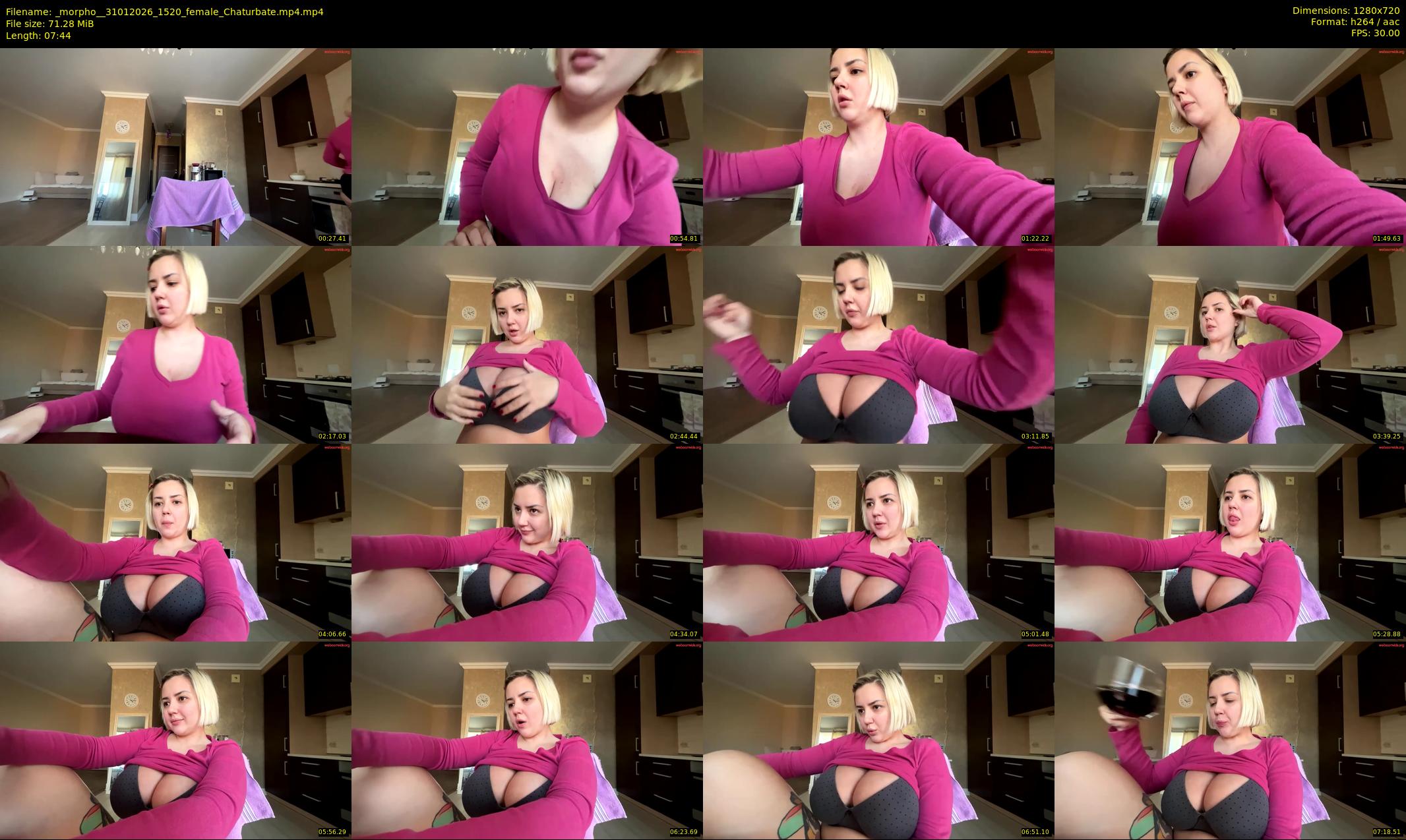 _morpho_ — 8 minute Chaturbate female cam show recording, 720p, Jan 31, 2026