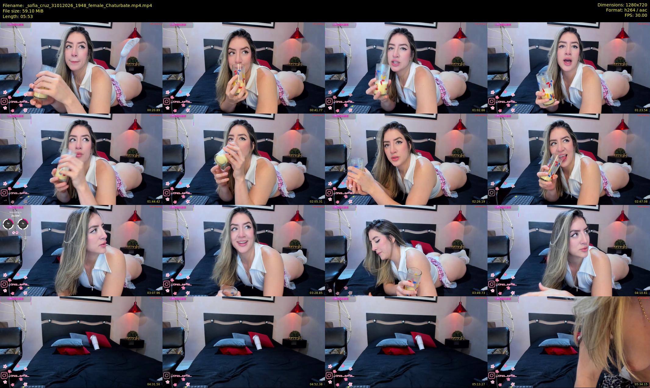 _sofia_cruz — 6 minute Chaturbate female cam show recording, 720p, Jan 31, 2026