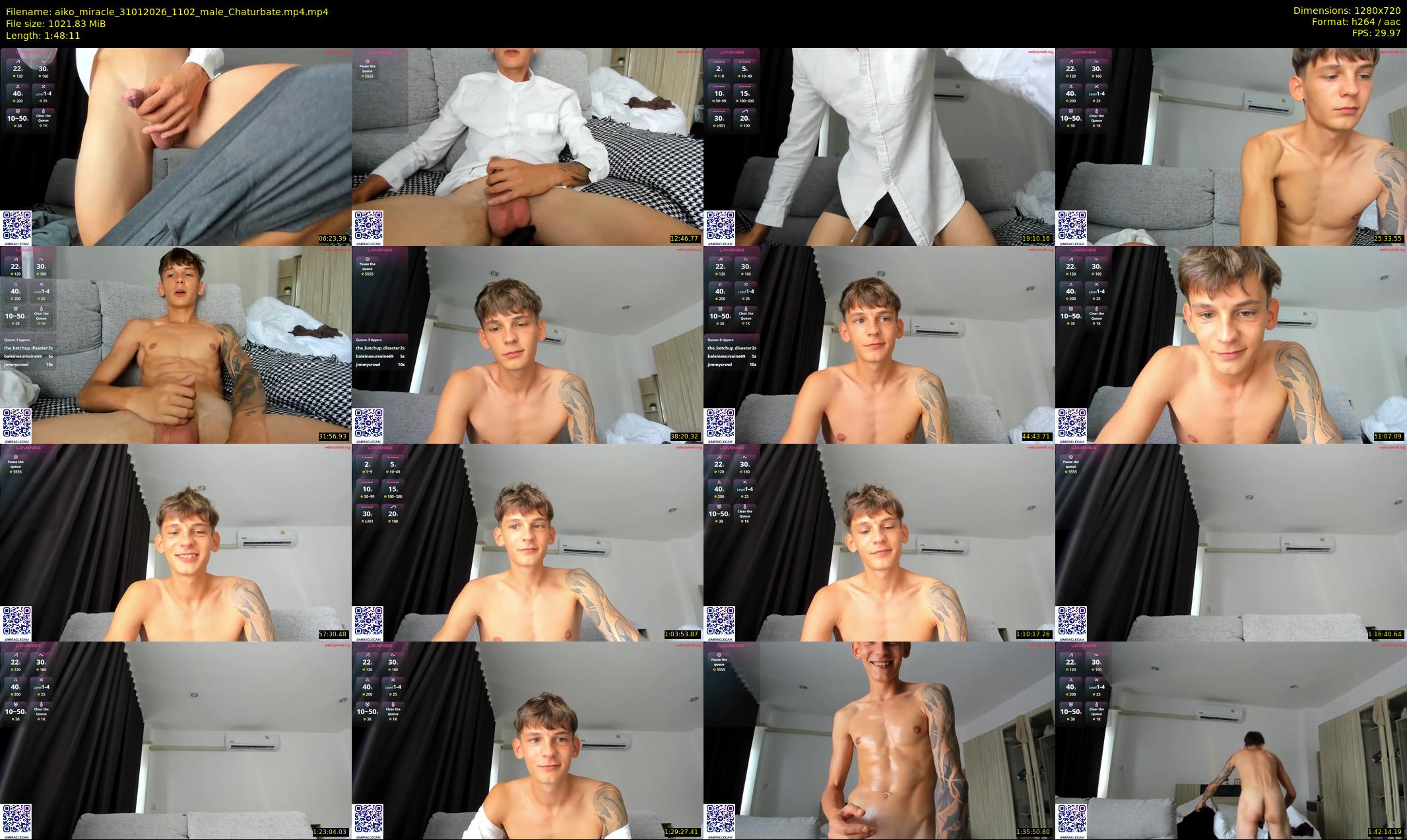 aiko_miracle — 109 minute Chaturbate male cam show recording, 720p, Jan 31, 2026