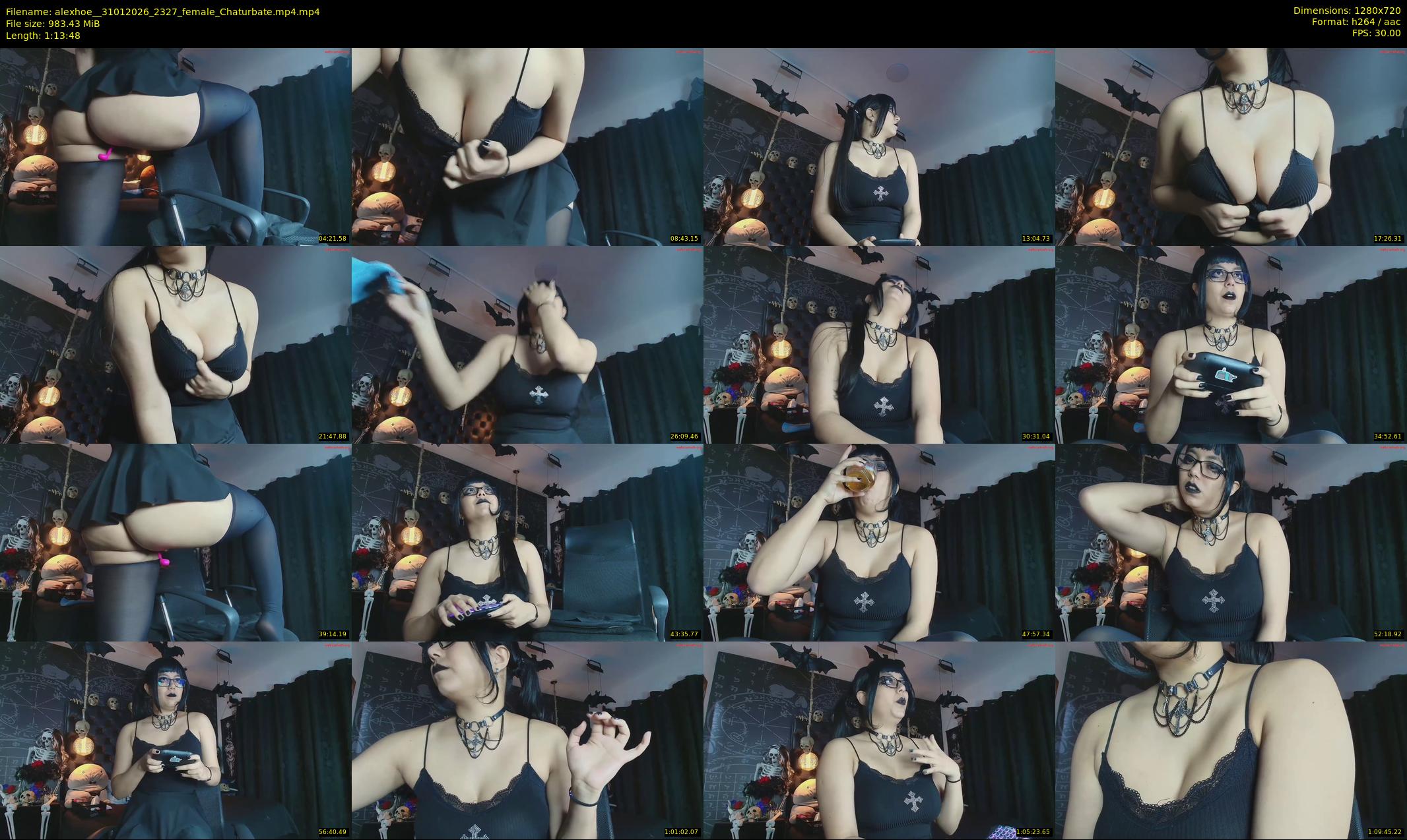 alexhoe_ — 74 minute Chaturbate female cam show recording, 720p, Jan 31, 2026