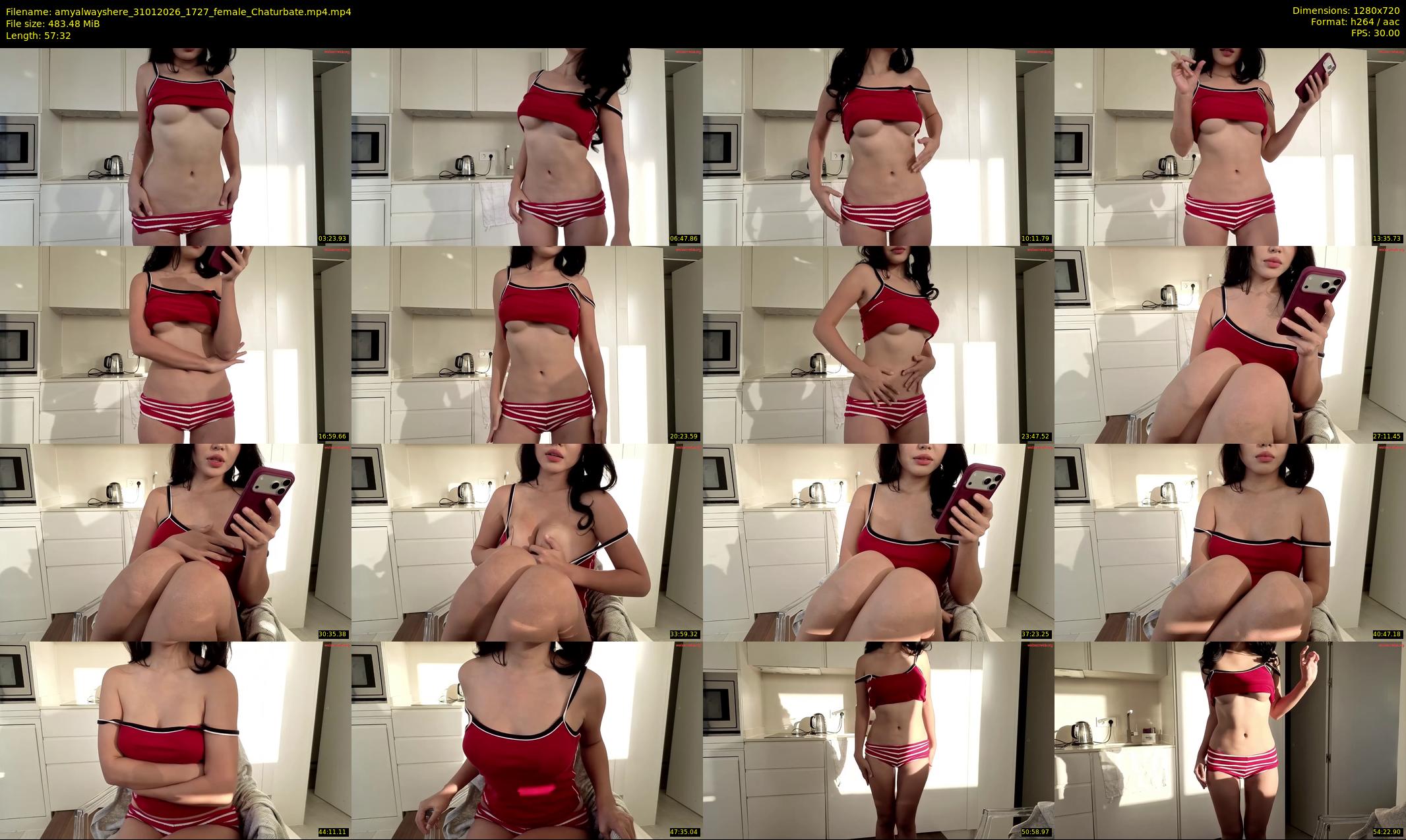 amyalwayshere — 58 minute Chaturbate female cam show recording, 720p, Jan 31, 2026