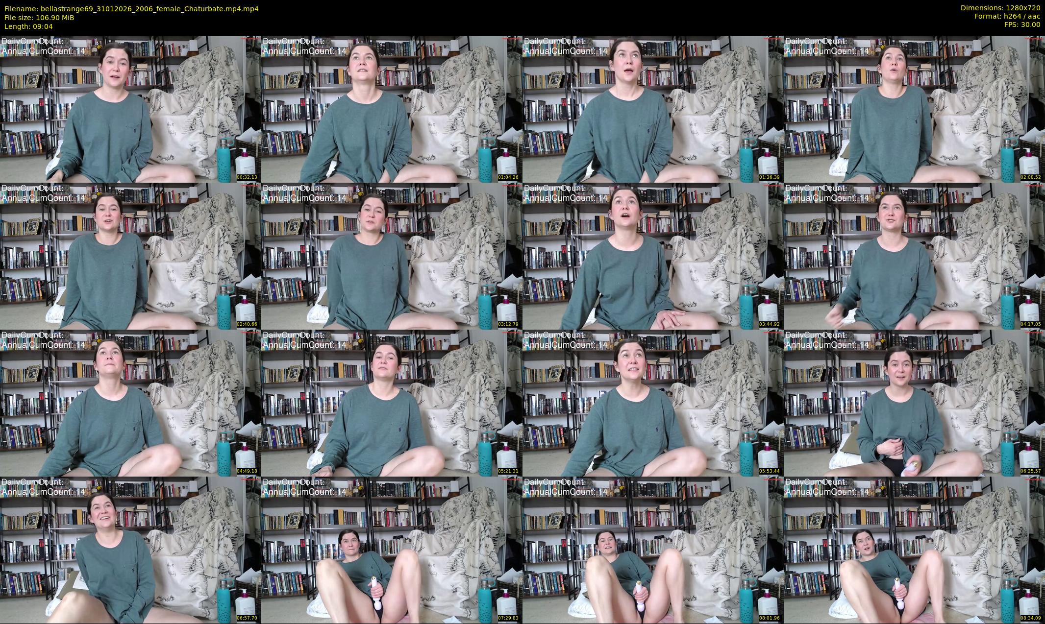 bellastrange69 — 10 minute Chaturbate female cam show recording, 720p, Jan 31, 2026