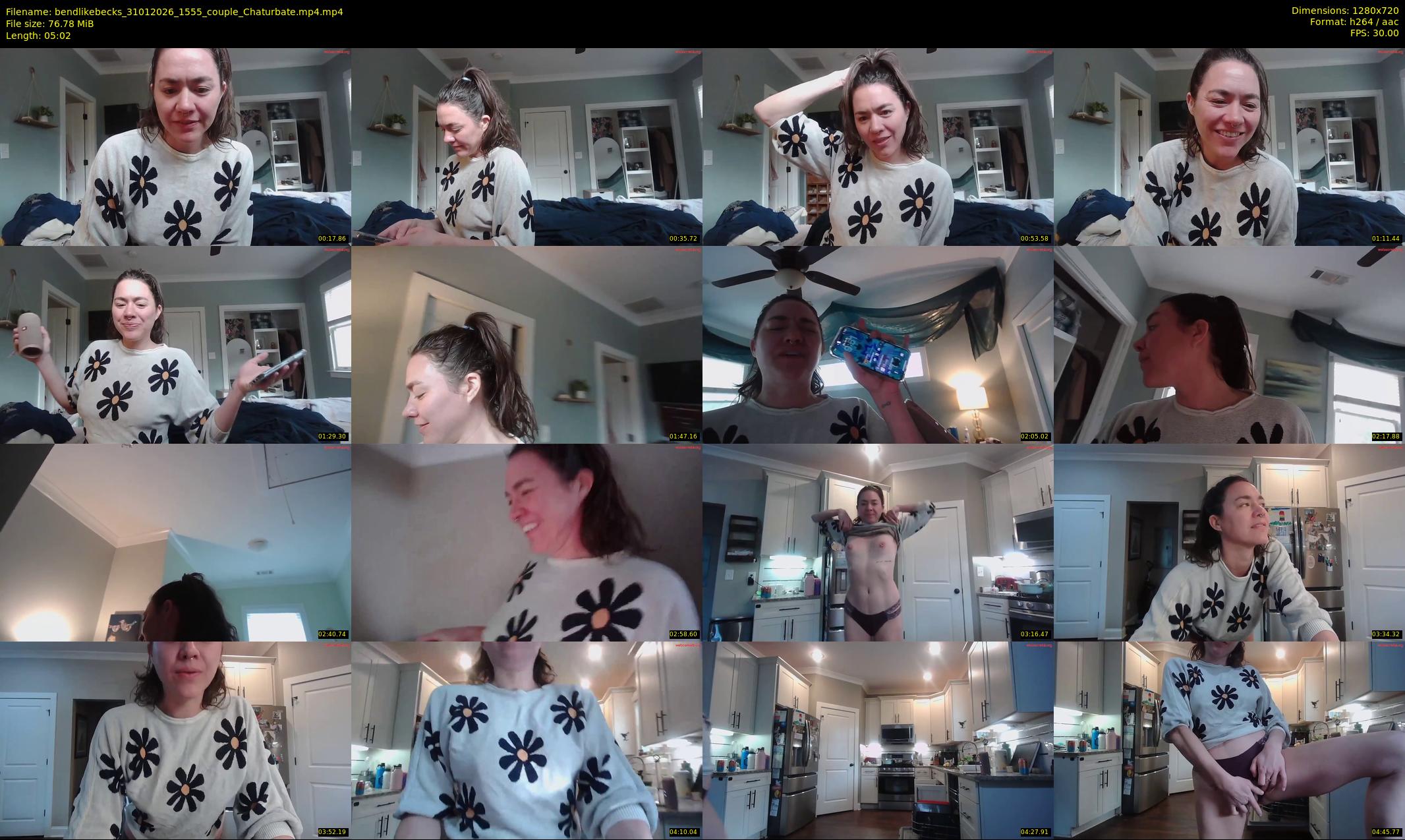 bendlikebecks — 6 minute Chaturbate female cam show recording, 720p, Jan 31, 2026